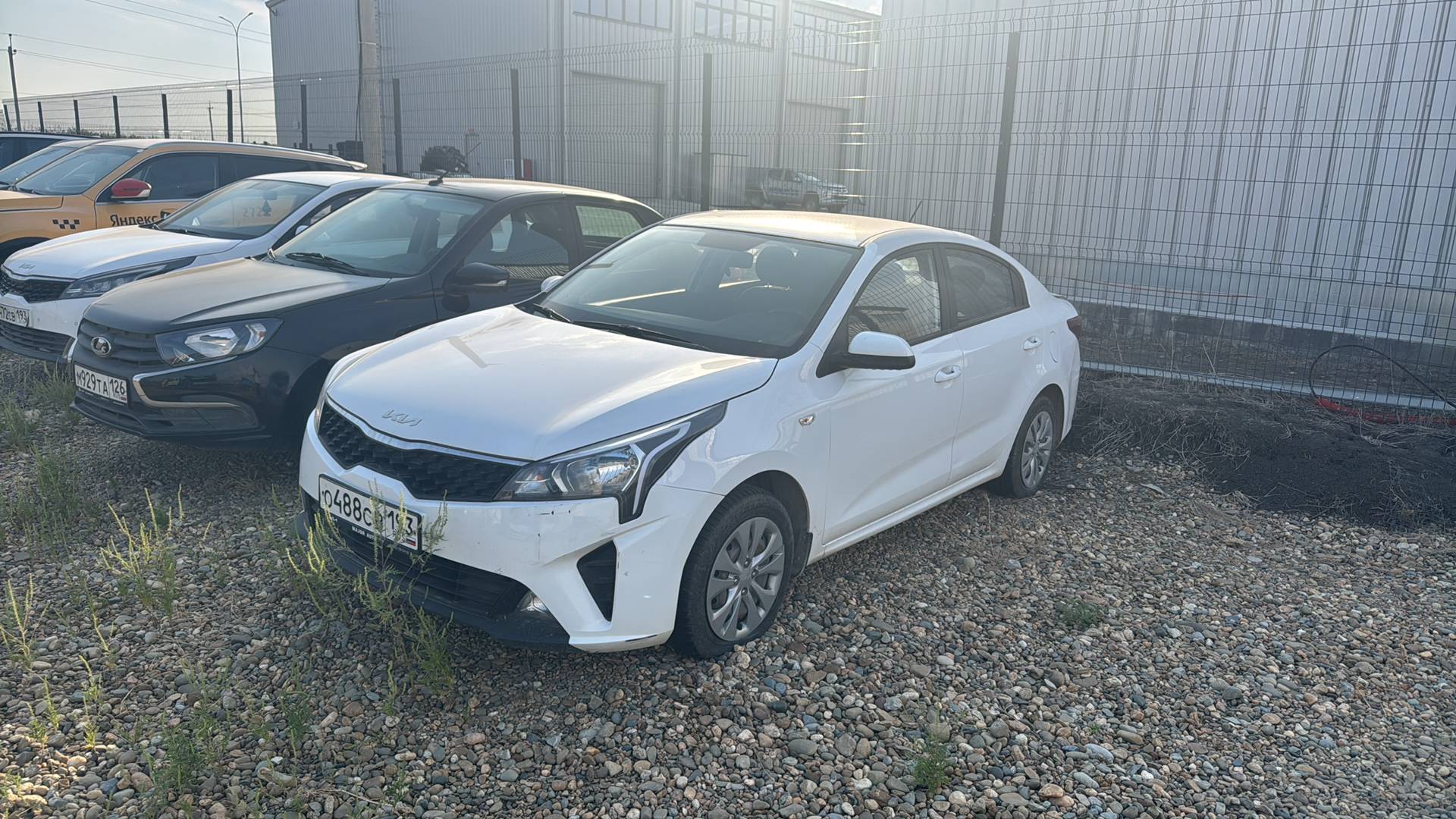 KIA Rio,  171 655 км, 2022 года в лизинг