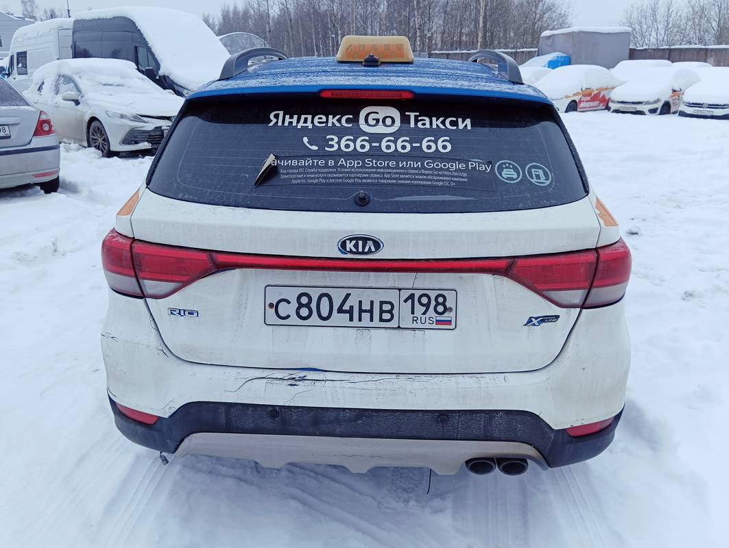 KIA Rio X-Line,  263 870 км, 2019 года в лизинг
