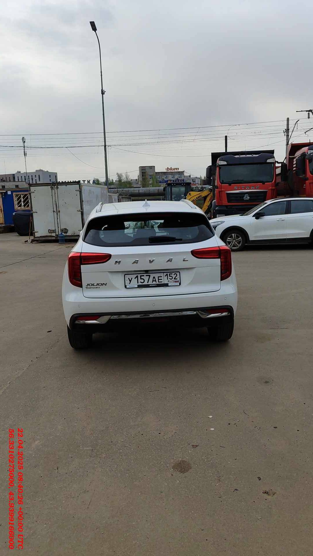 Haval Jolion,  55 000 км, 2023 года в лизинг