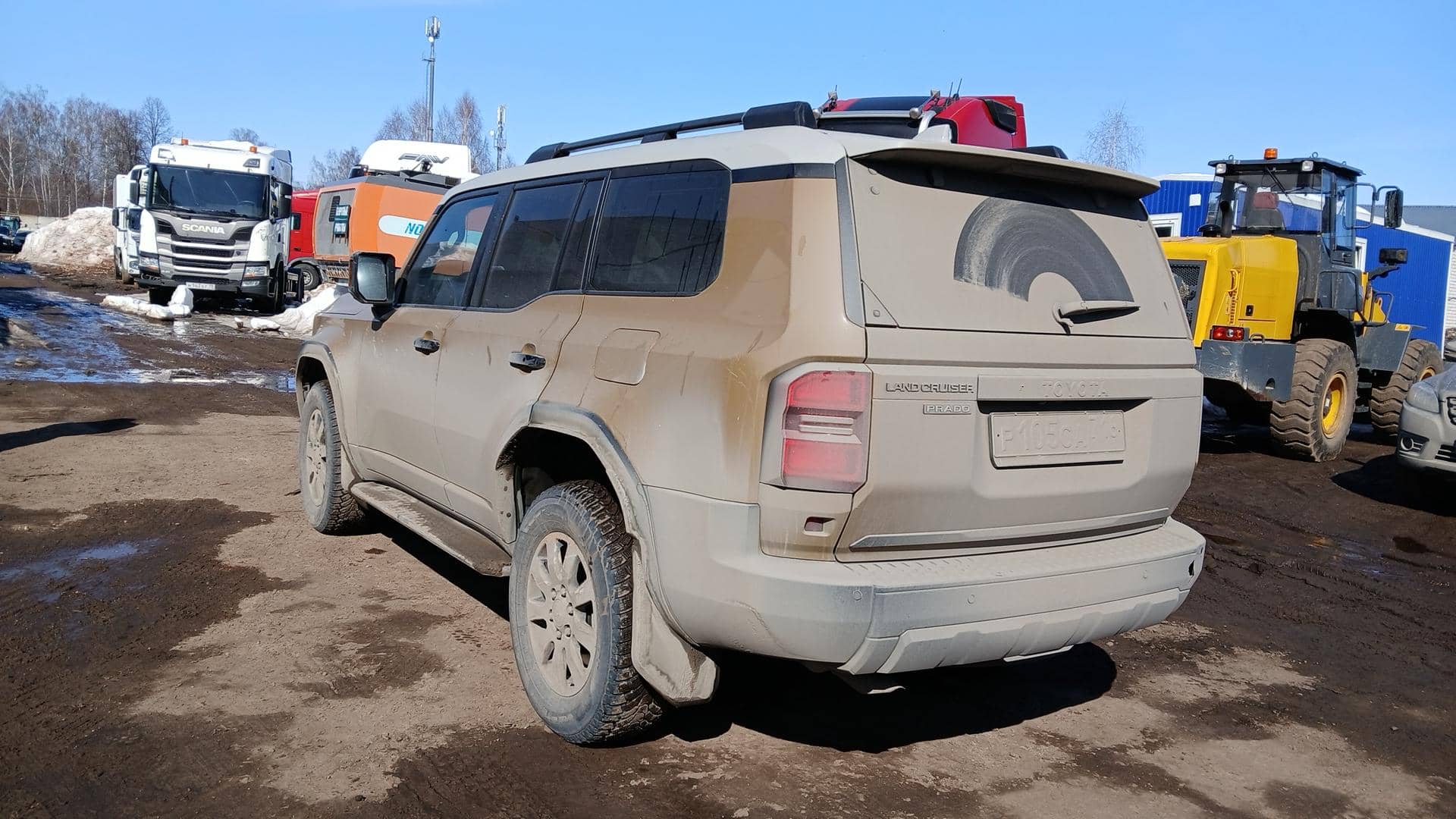 Toyota Land Cruiser Prado,  55 867 км, 2024 года в лизинг