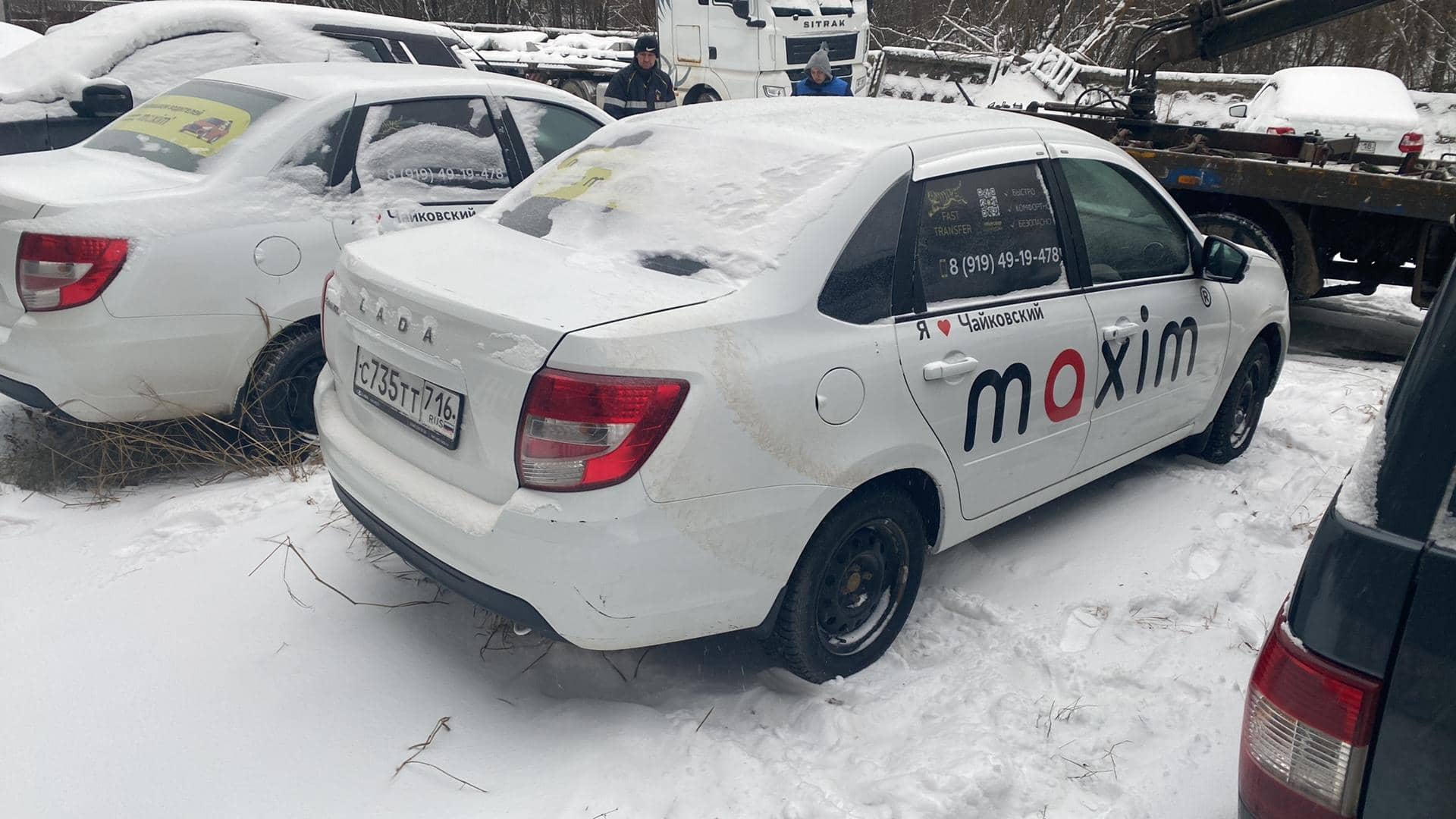 Lada Granta седан,  101 589 км, 2024 года в лизинг