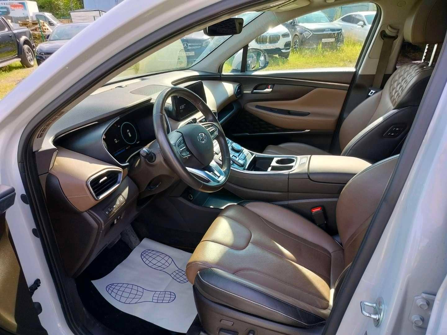 Hyundai Santa Fe,  76 080 км, 2021 года в лизинг