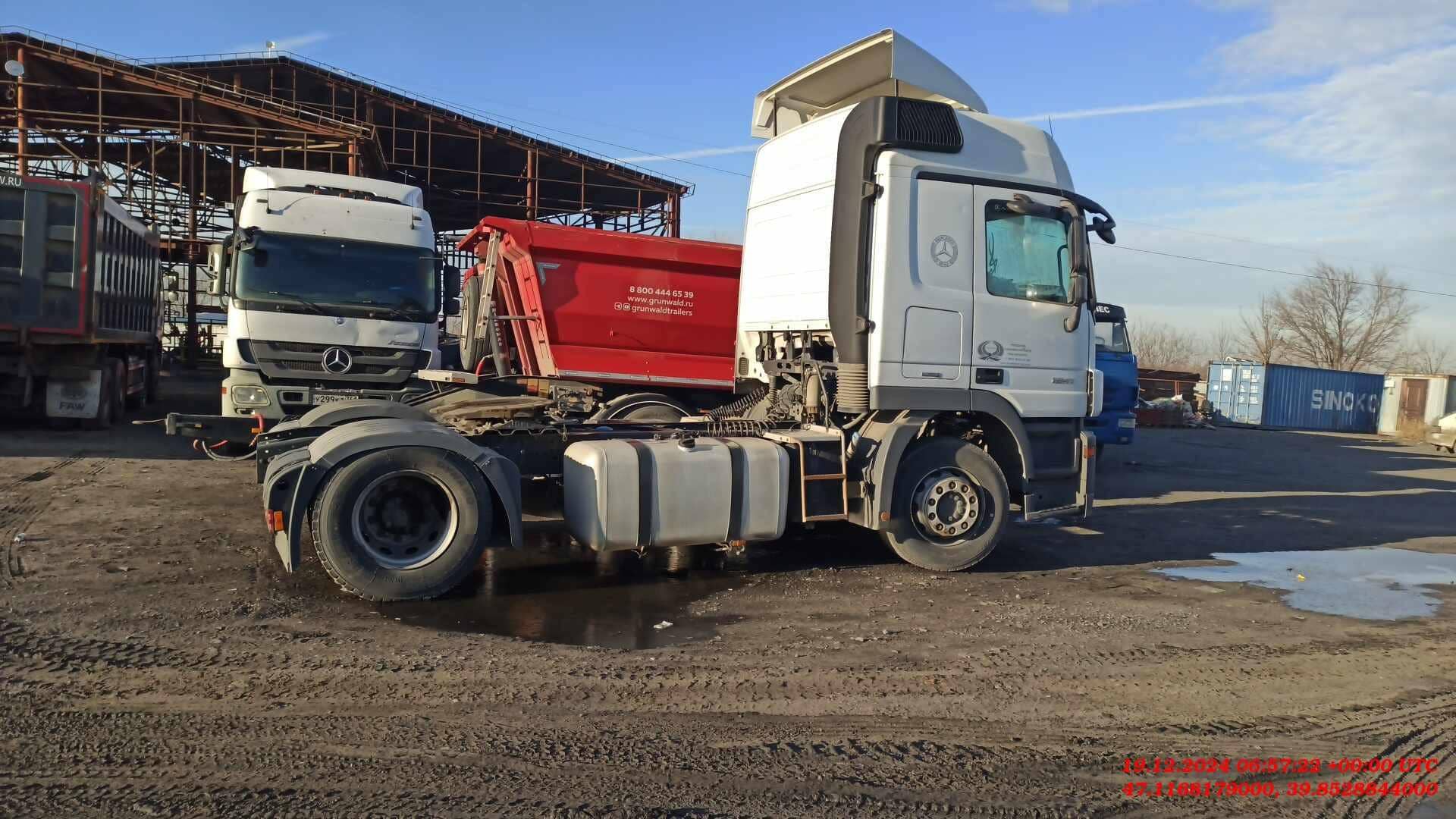 Mercedes-Benz Actros 3 1844 LS 4x2 (Megaspace),  696 089 км, 2018 года