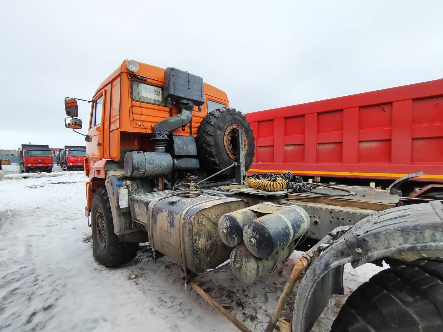 КАМАЗ 53504-46,  92 299 км, 2017 года в лизинг