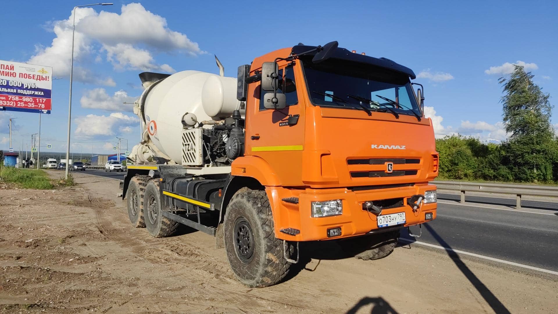 КАМАЗ 43118-A5,  12 309 км, 2023 года в лизинг