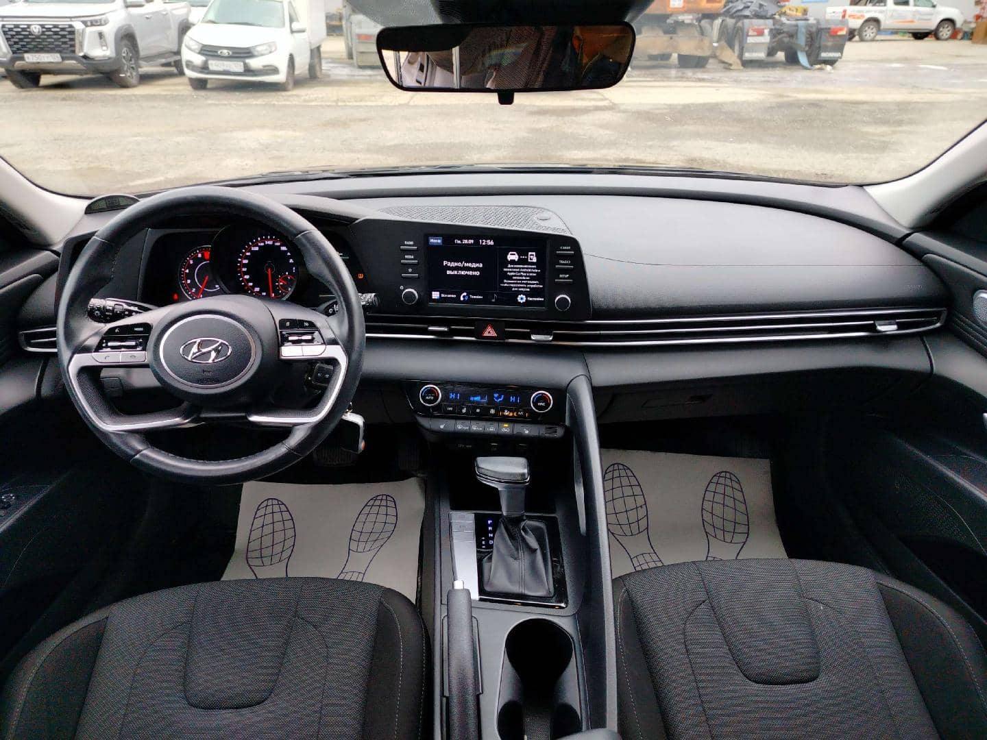 Hyundai Elantra,  51 304 км, 2022 года в лизинг