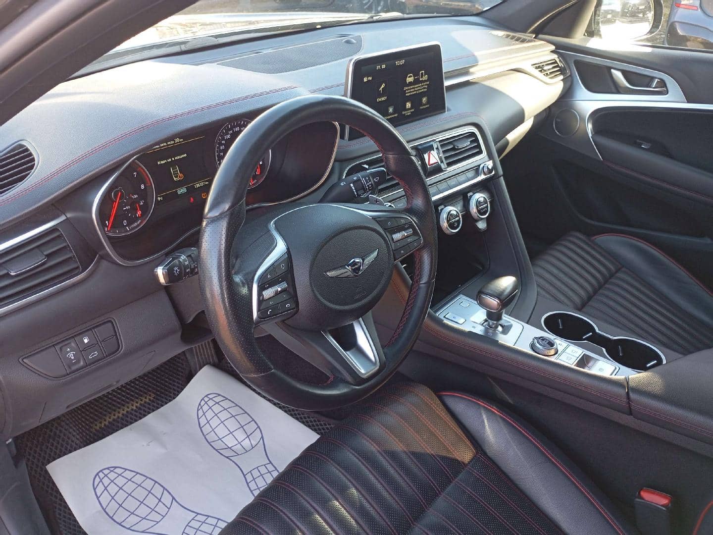 Genesis G70,  135 331 км, 2021 года в лизинг