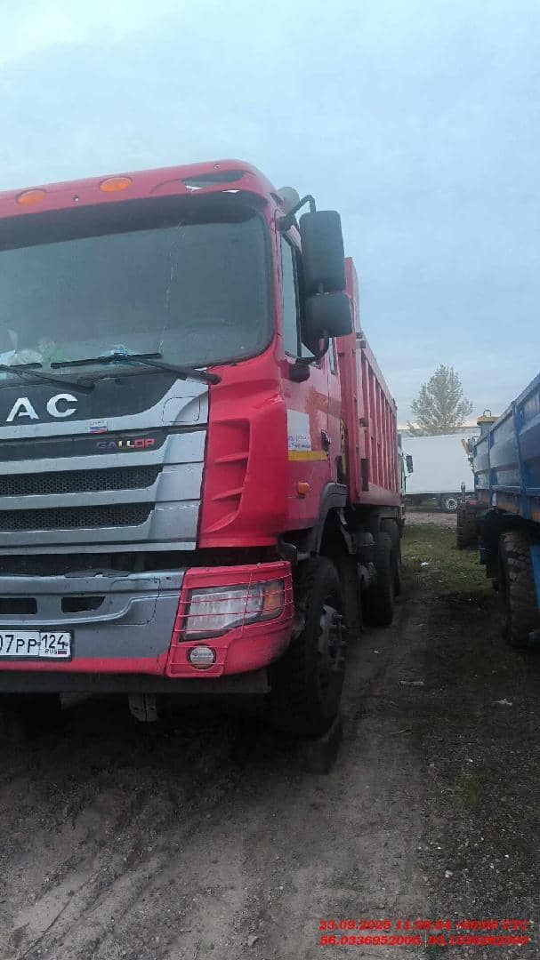 JAC N350 6x4,  160 000 км, 2021 года