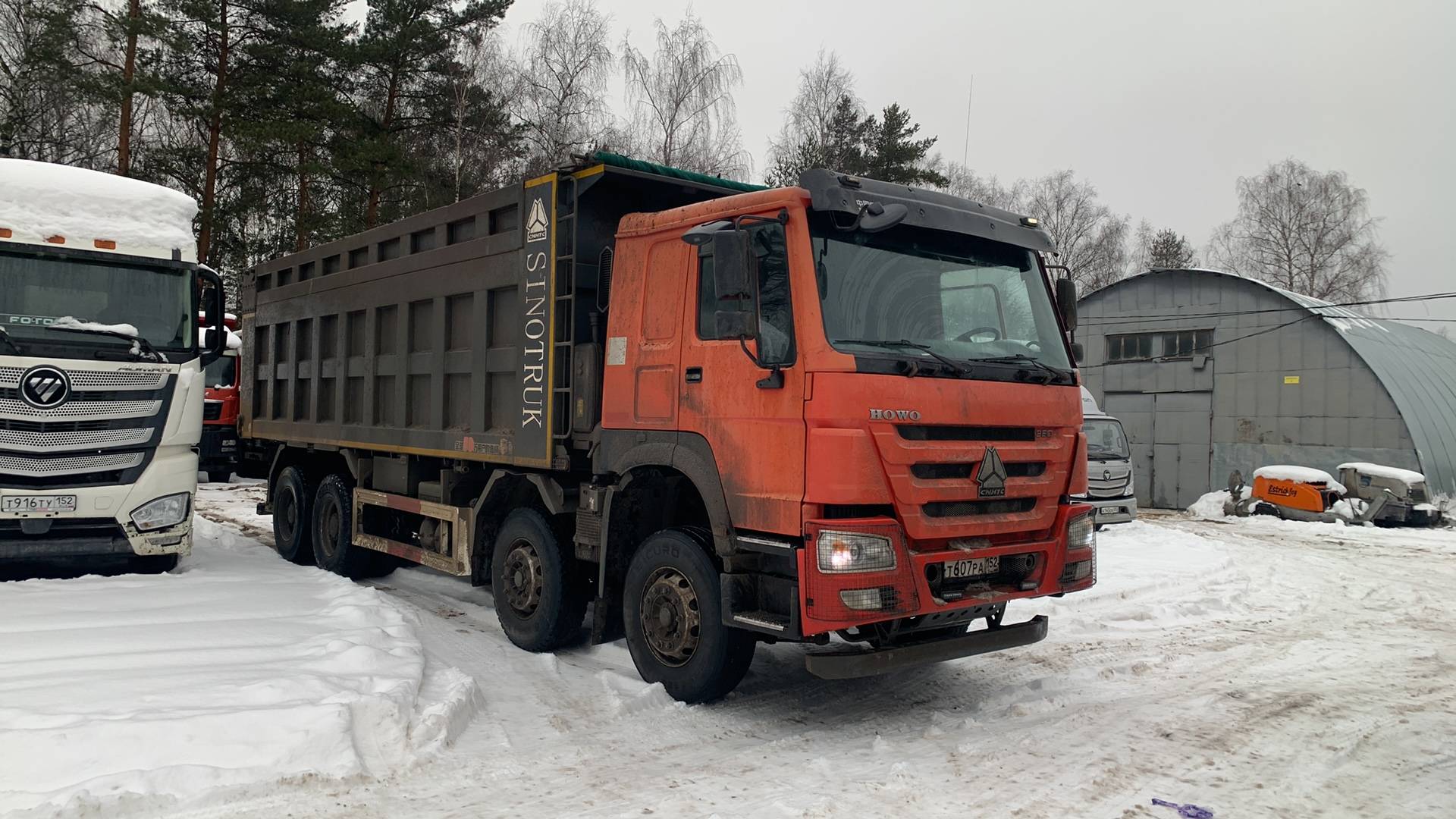 HOWO ZZ3407S3867E 8x4,  361 920 км, 2021 года в лизинг