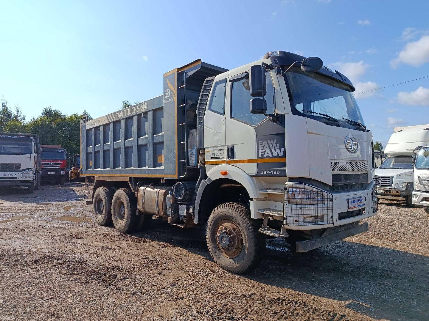 FAW CA3250P66K24L1TE5 6x6,  91 004 км, 2023 года в лизинг