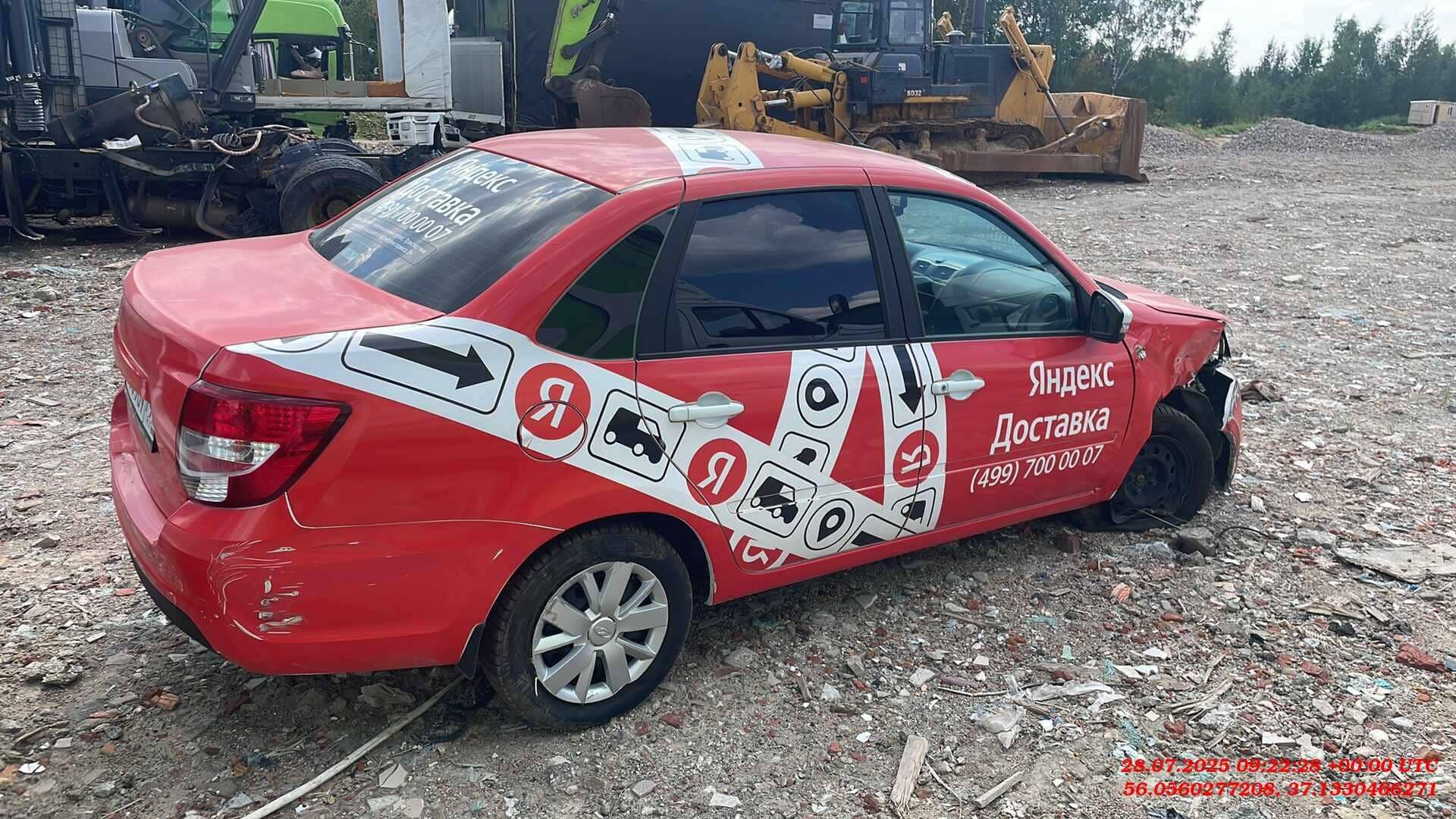 Lada Granta седан,  118 134 км, 2023 года в лизинг