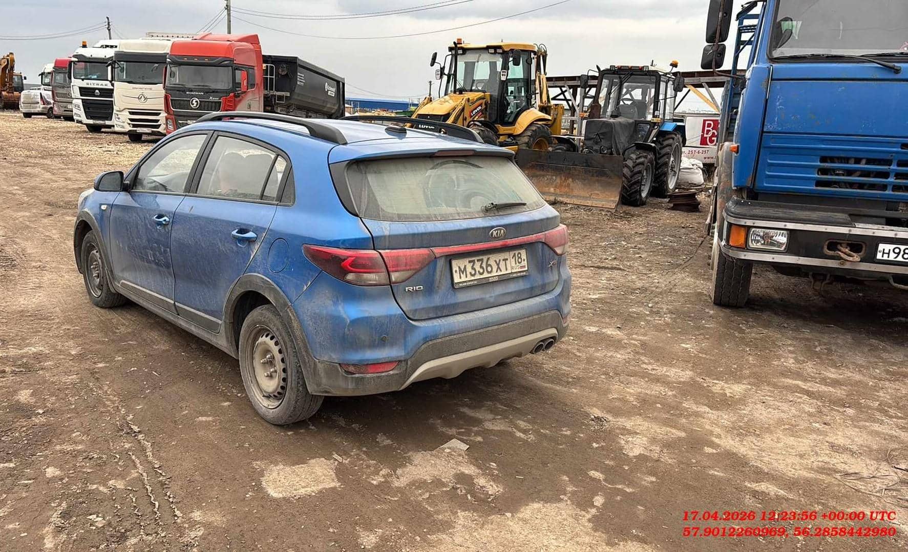 KIA Rio X-Line,  164 592 км, 2019 года в лизинг
