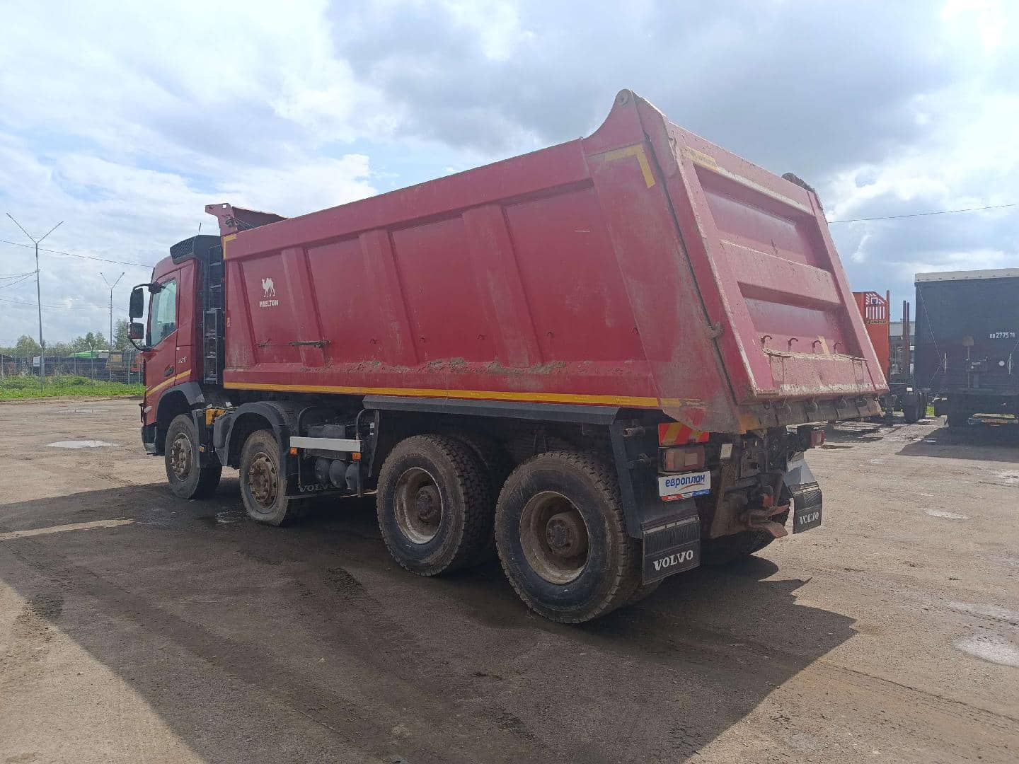 Volvo FM 420 8x4 (FMX),  395 404 км, 2022 года в лизинг