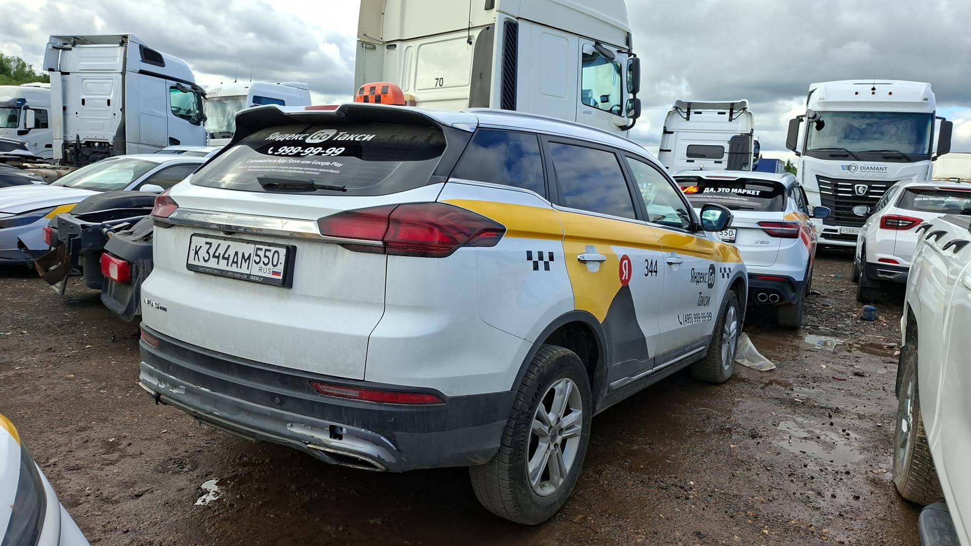Geely Atlas Pro,  149 791 км, 2024 года в лизинг