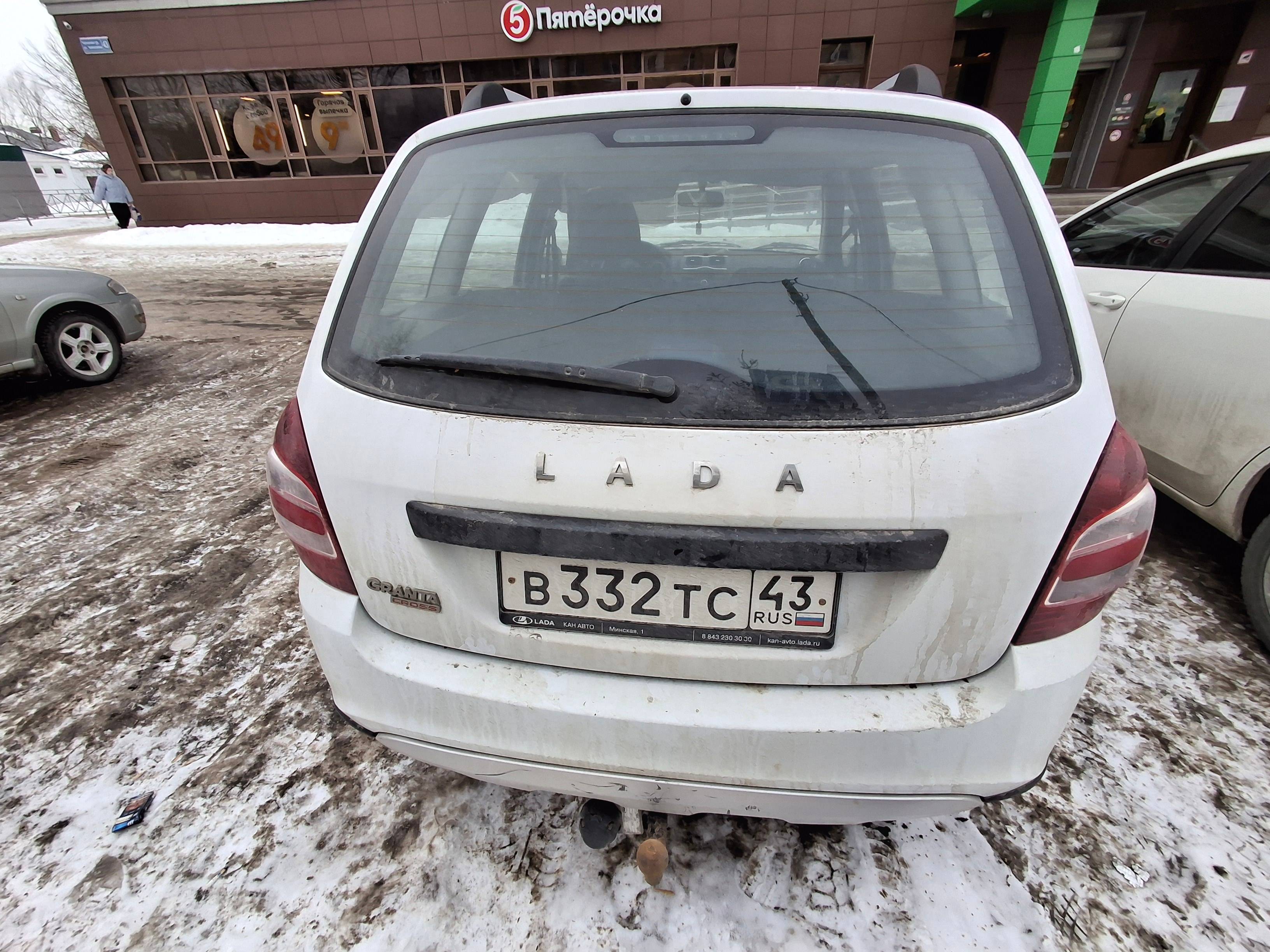 Lada Granta Cross,  68 960 км, 2023 года в лизинг