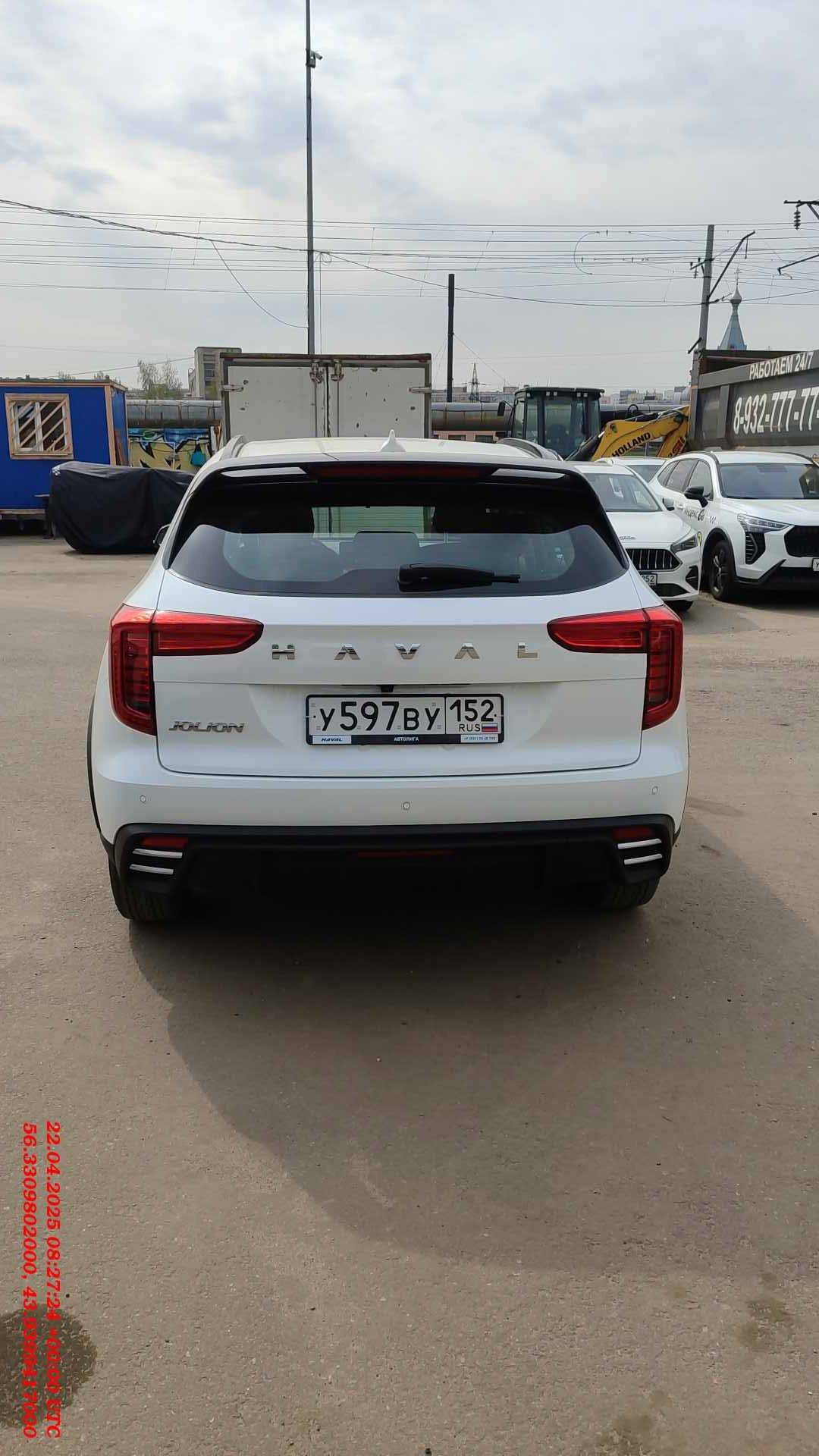 Haval Jolion,  104 000 км, 2024 года в лизинг