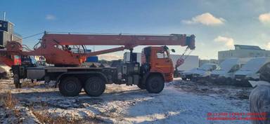 Камышинский Крановый Завод КС-55729-5K-31 KAMAZ-43118 (6х6) г/п 32т. стрела 31м. 