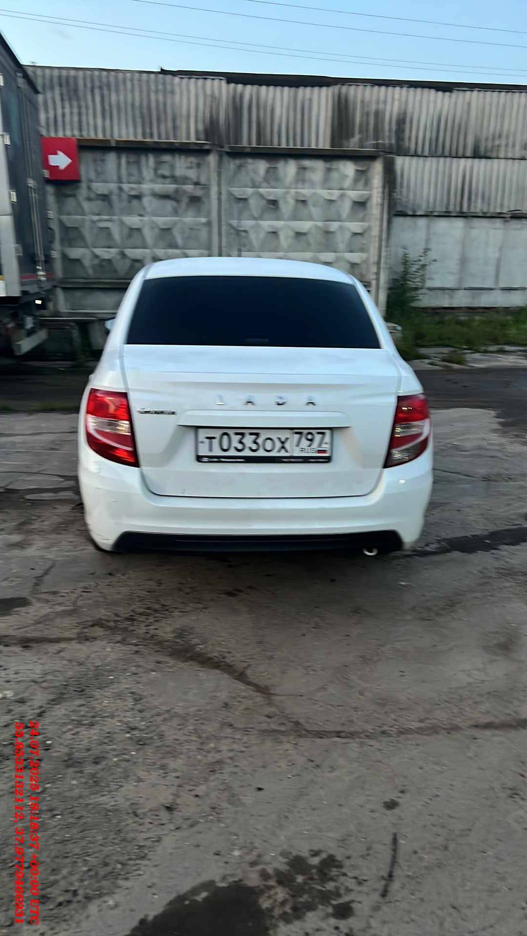 Lada Granta седан,  82 115 км, 2023 года в лизинг