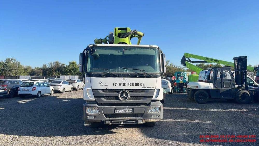 Mercedes-Benz Actros 3341 6x4 (для бетононасосов),  36 982 км, 2015 года в лизинг