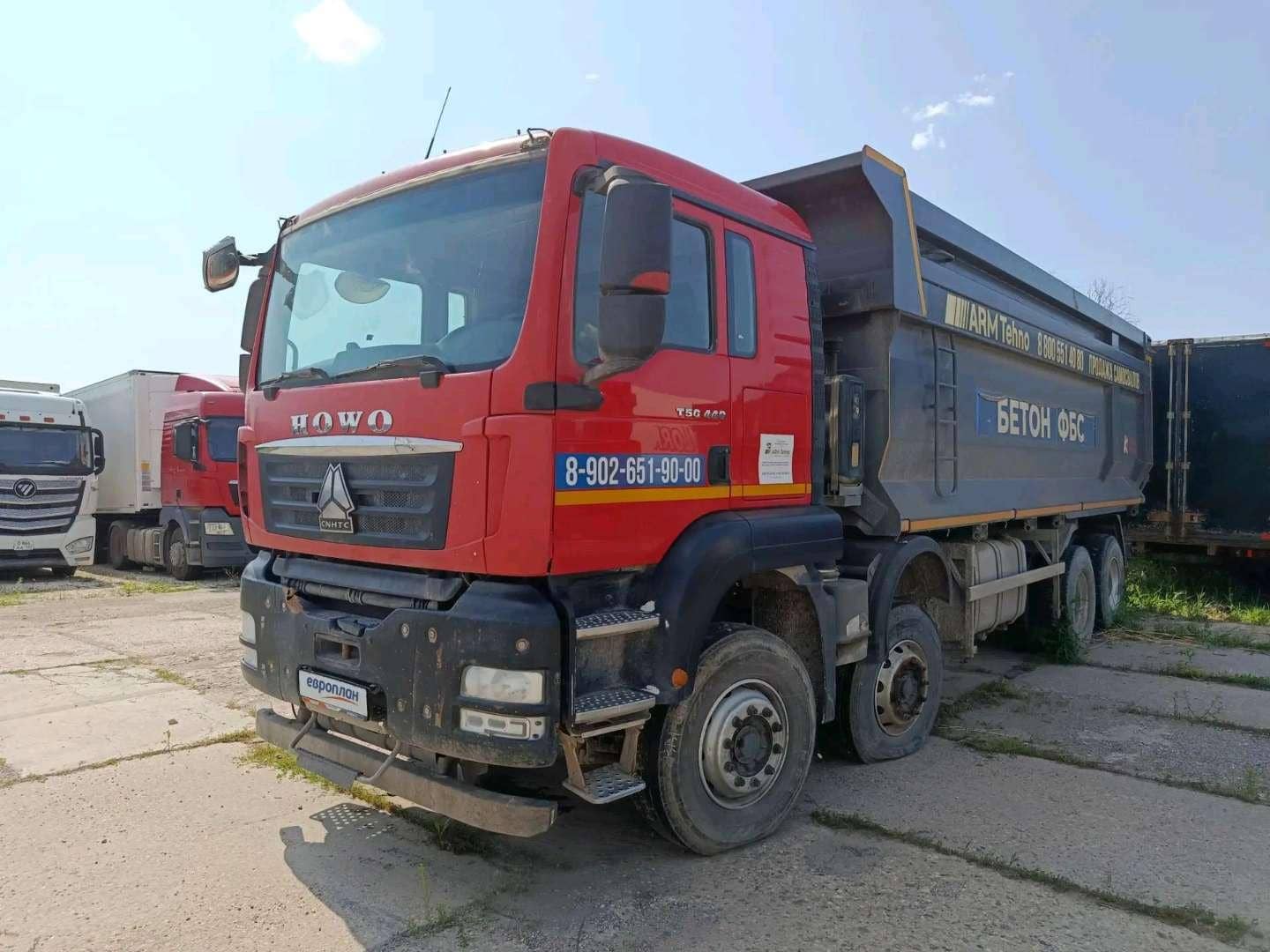 HOWO ZZ3317V386GE1 8х4,  542 674 км, 2023 года в лизинг