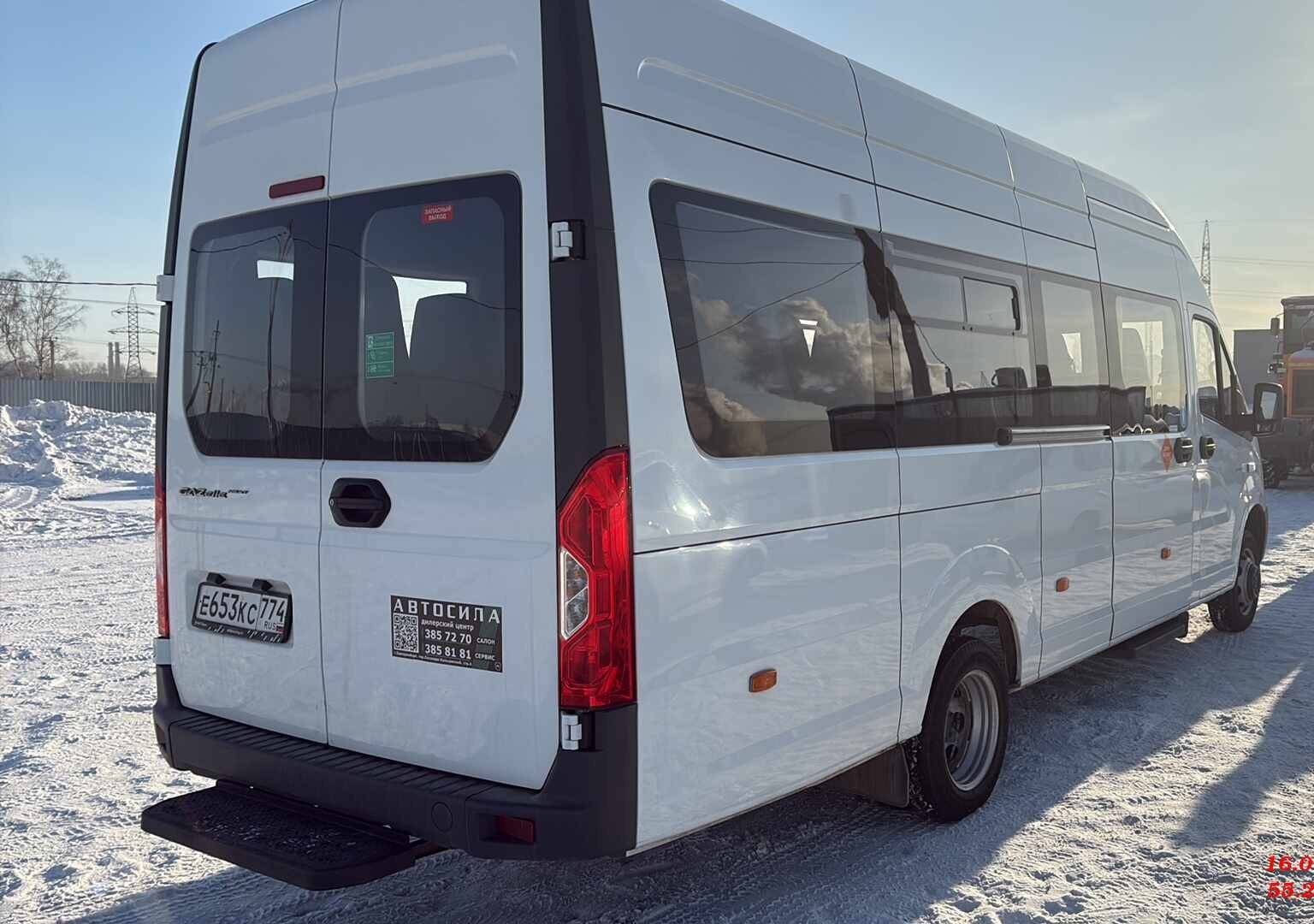 ГАЗ ГАЗель NEXT A65R52 19+3+1,  20 923 км, 2024 года в лизинг