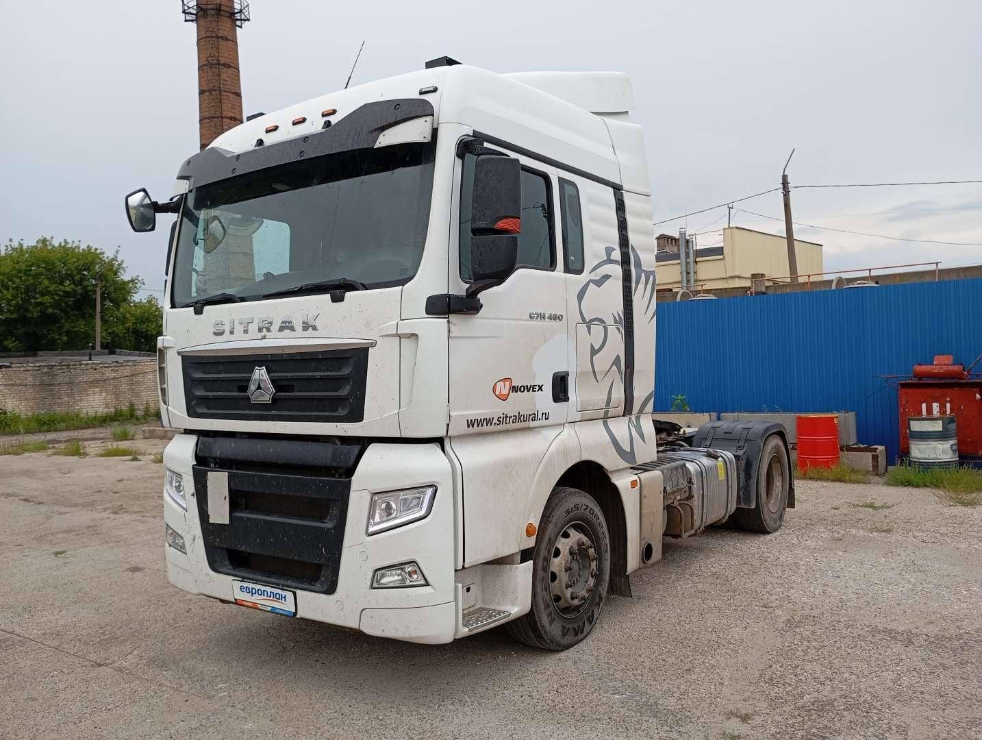Sitrak C7H 4x2 ZZ4186V361HE,  369 320 км, 2023 года в лизинг
