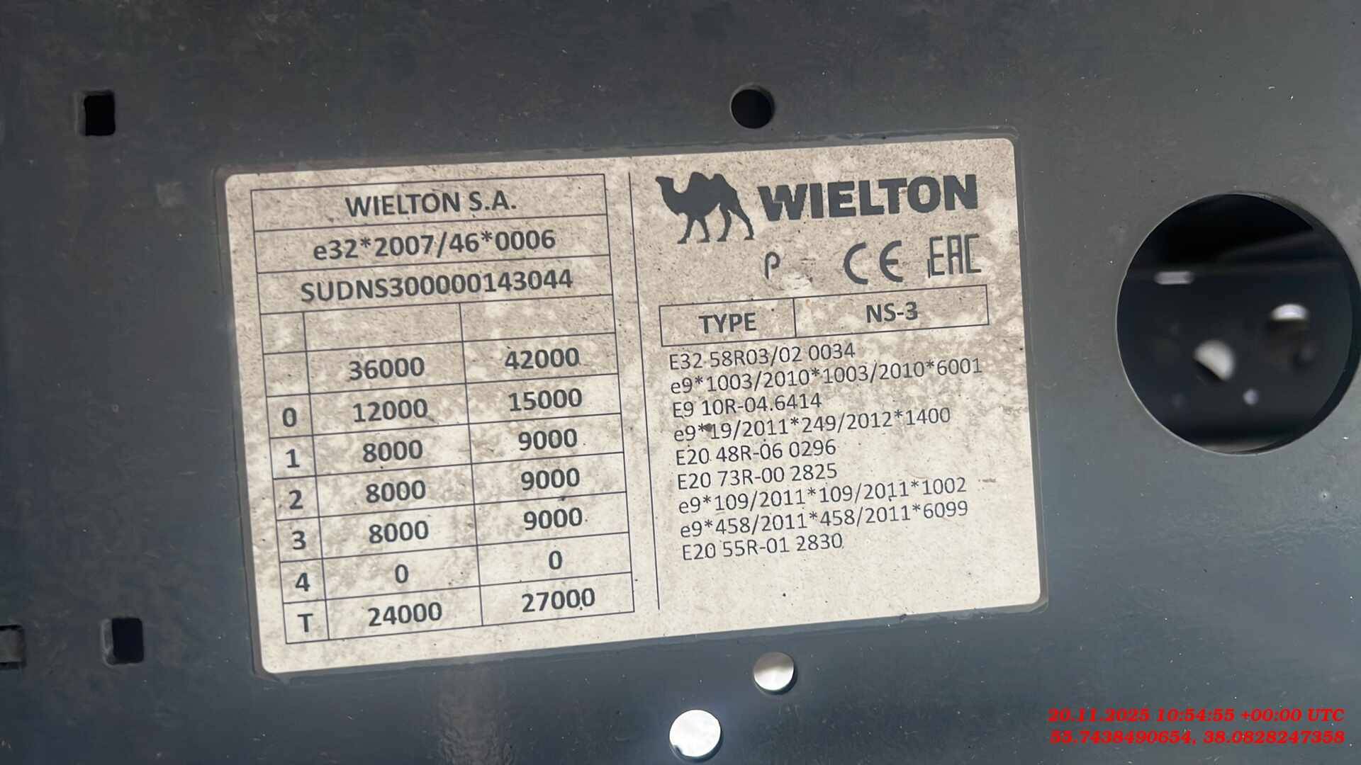 Wielton NS 3 K, 2023 года в лизинг