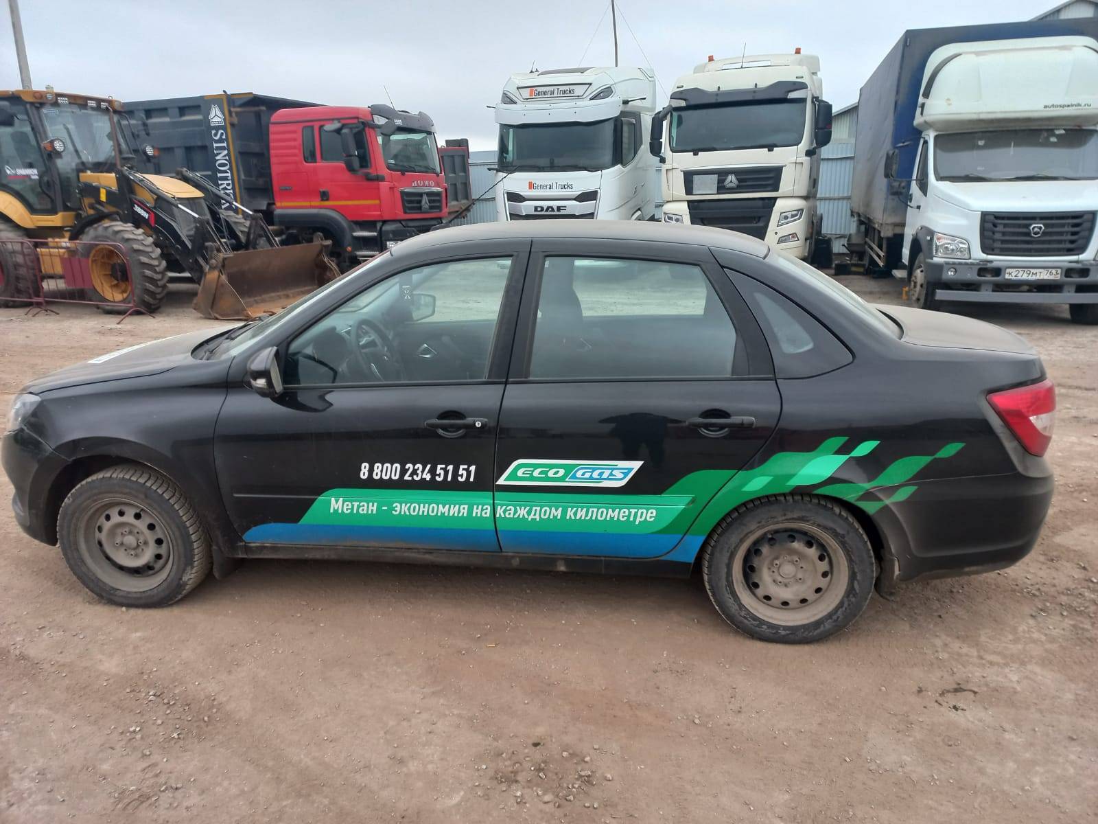 Lada Granta седан,  55 110 км, 2022 года в лизинг