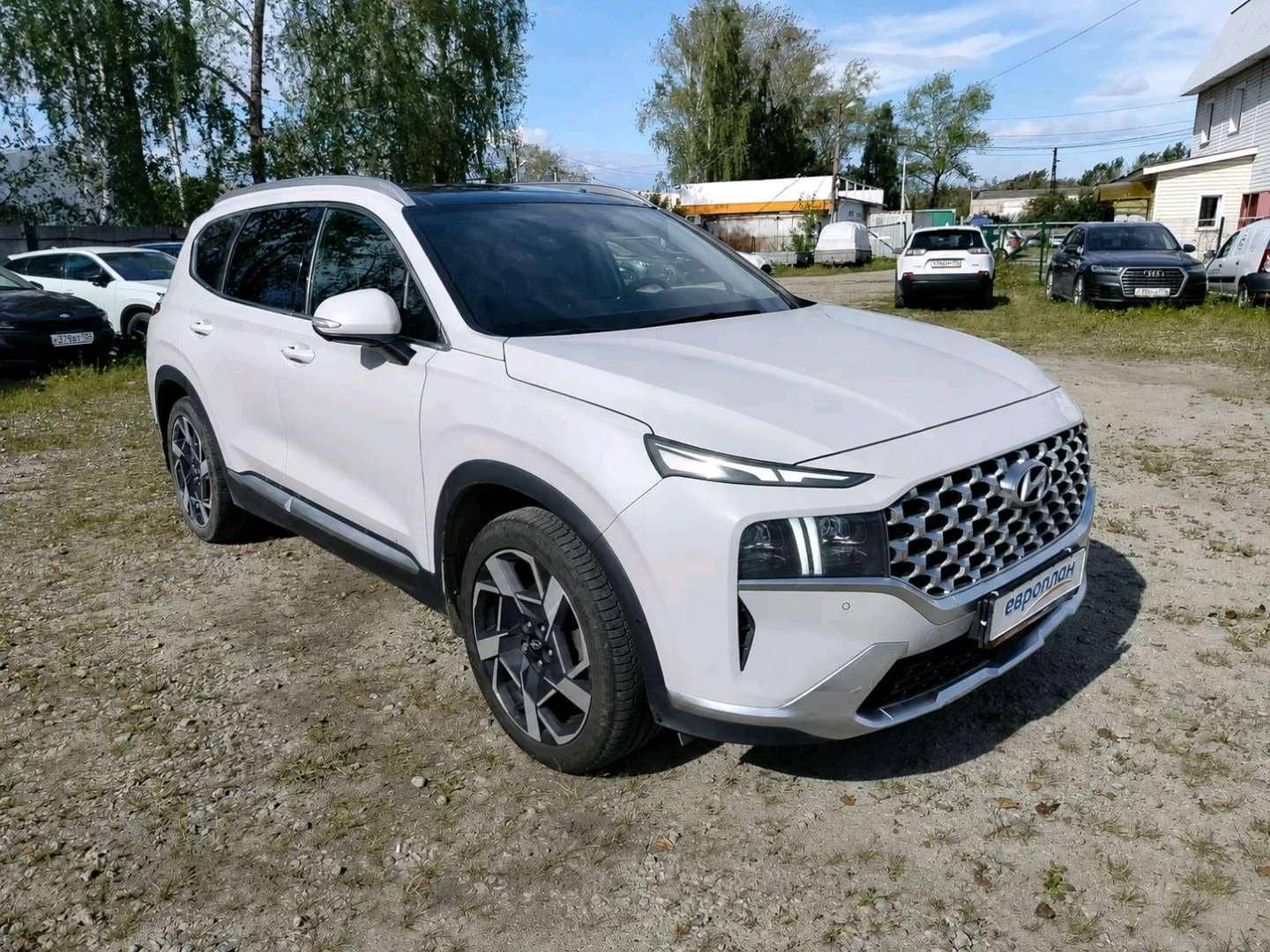 Hyundai Santa Fe,  76 080 км, 2021 года в лизинг