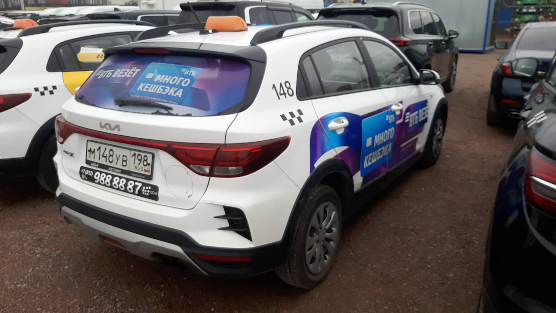 KIA Rio X,  334 808 км, 2022 года в лизинг