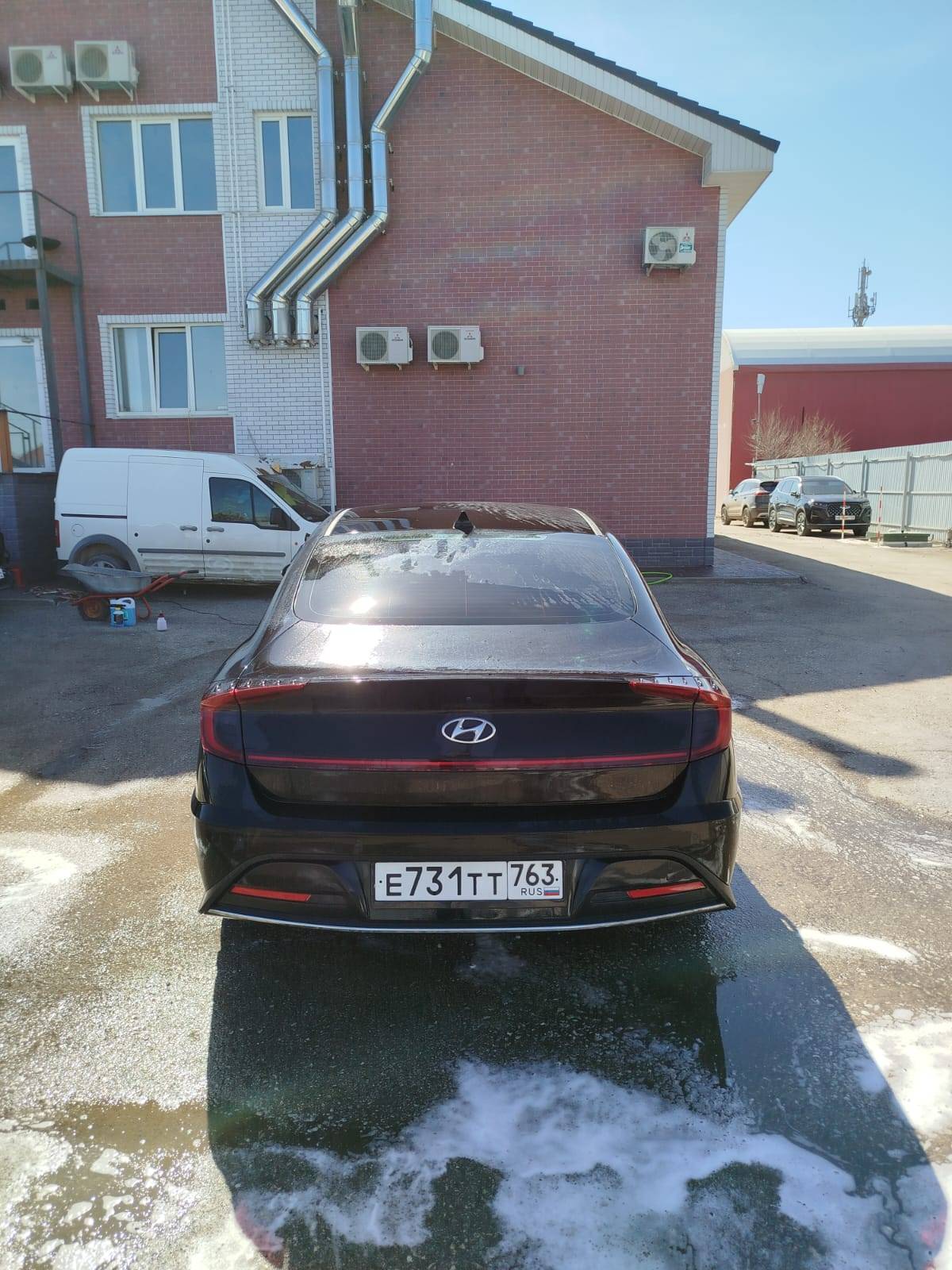 Hyundai Sonata,  116 988 км, 2020 года в лизинг