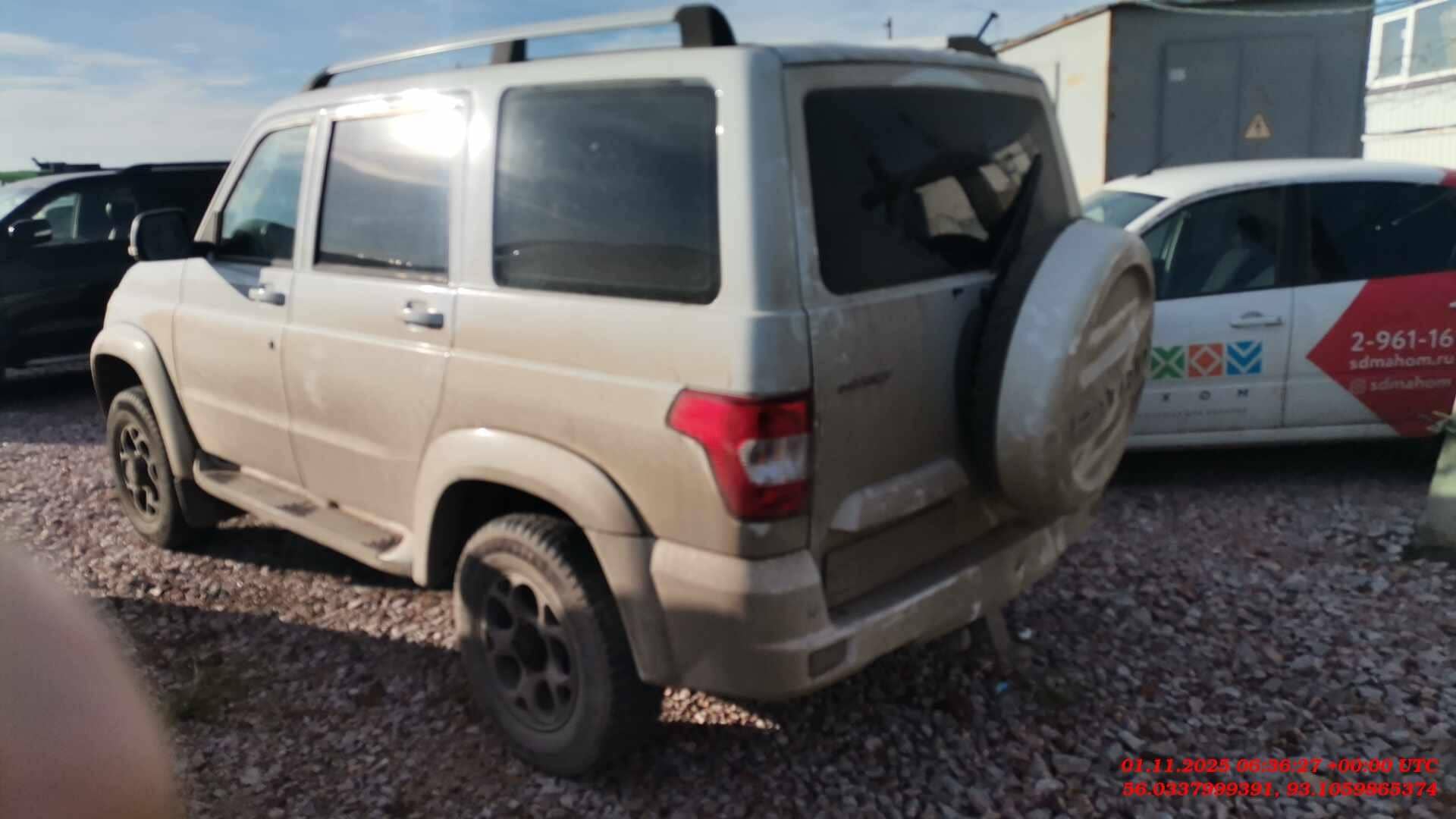 УАЗ Patriot,  46 191 км, 2023 года в лизинг