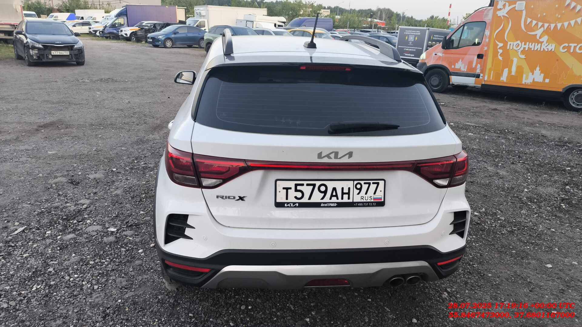 KIA Rio X,  28 859 км, 2022 года