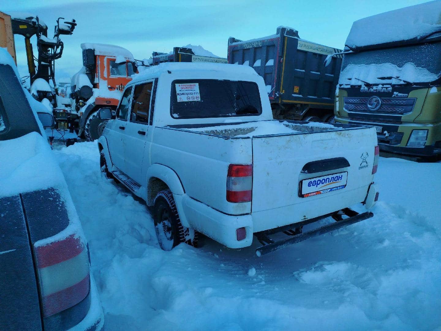 УАЗ Pickup,  129 539 км, 2024 года в лизинг