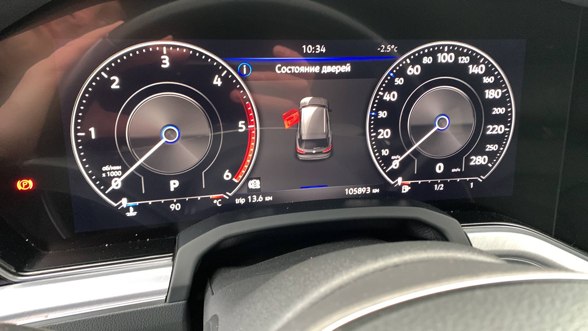 Volkswagen Touareg,  105 893 км, 2020 года в лизинг