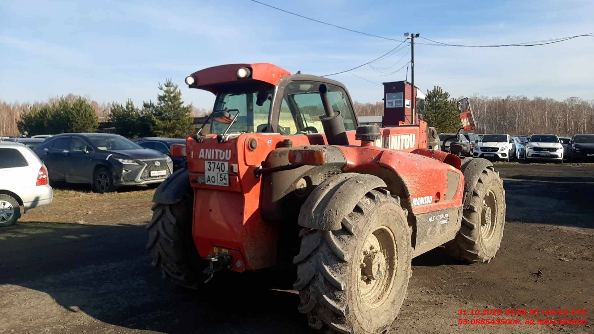 Manitou MLT-X 735 T LSU,  31 186 км, 2023 года в лизинг