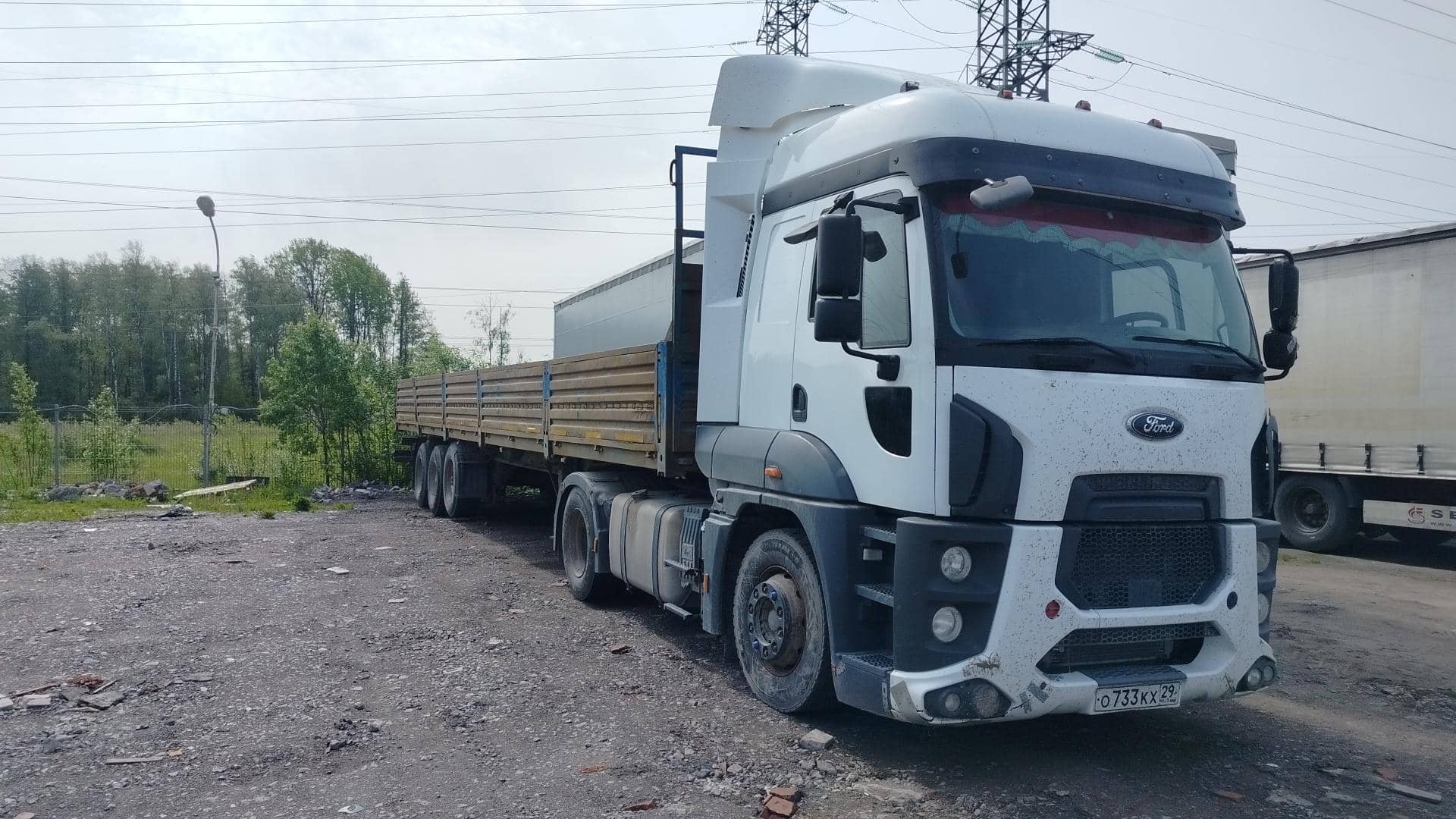 Ford CARGO 1848Т 4x2,  330 651 км, 2021 года в лизинг