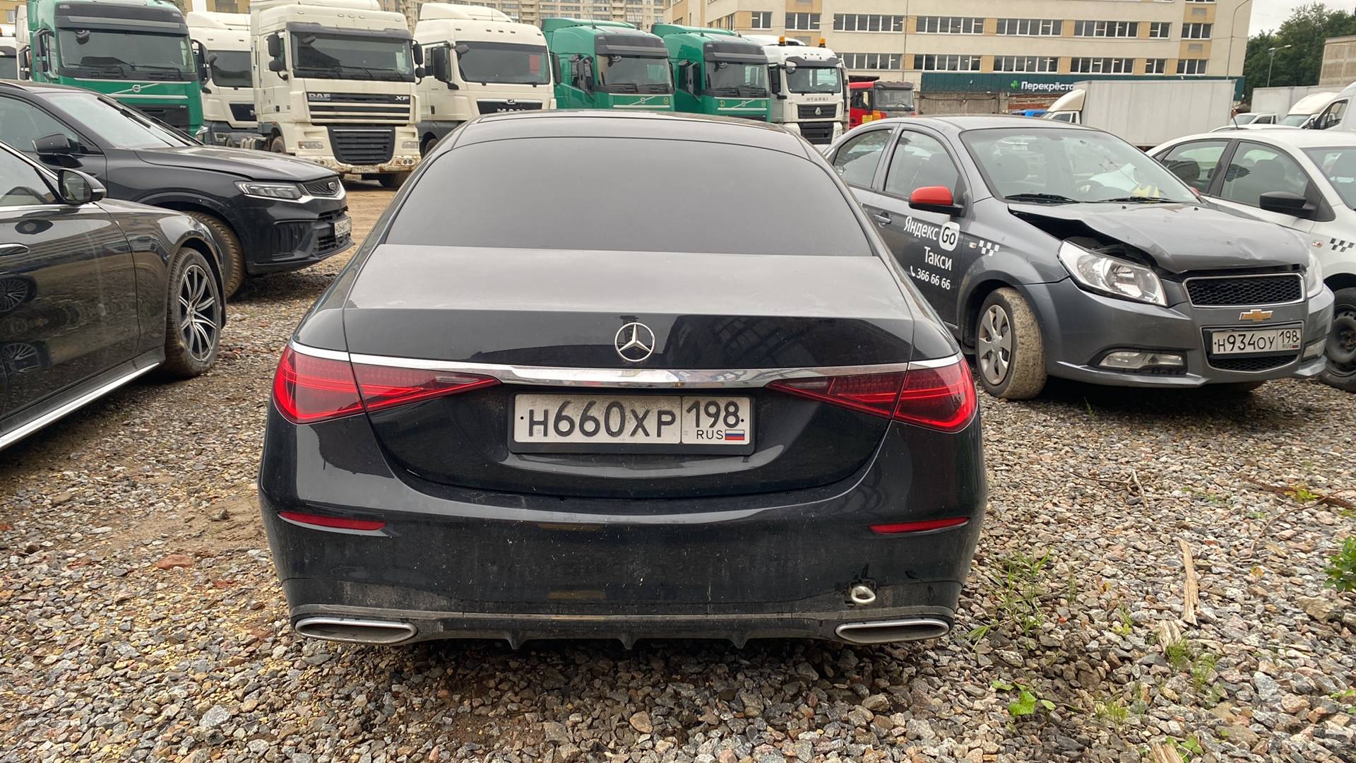 Mercedes-Benz S седан,  73 000 км, 2023 года в лизинг