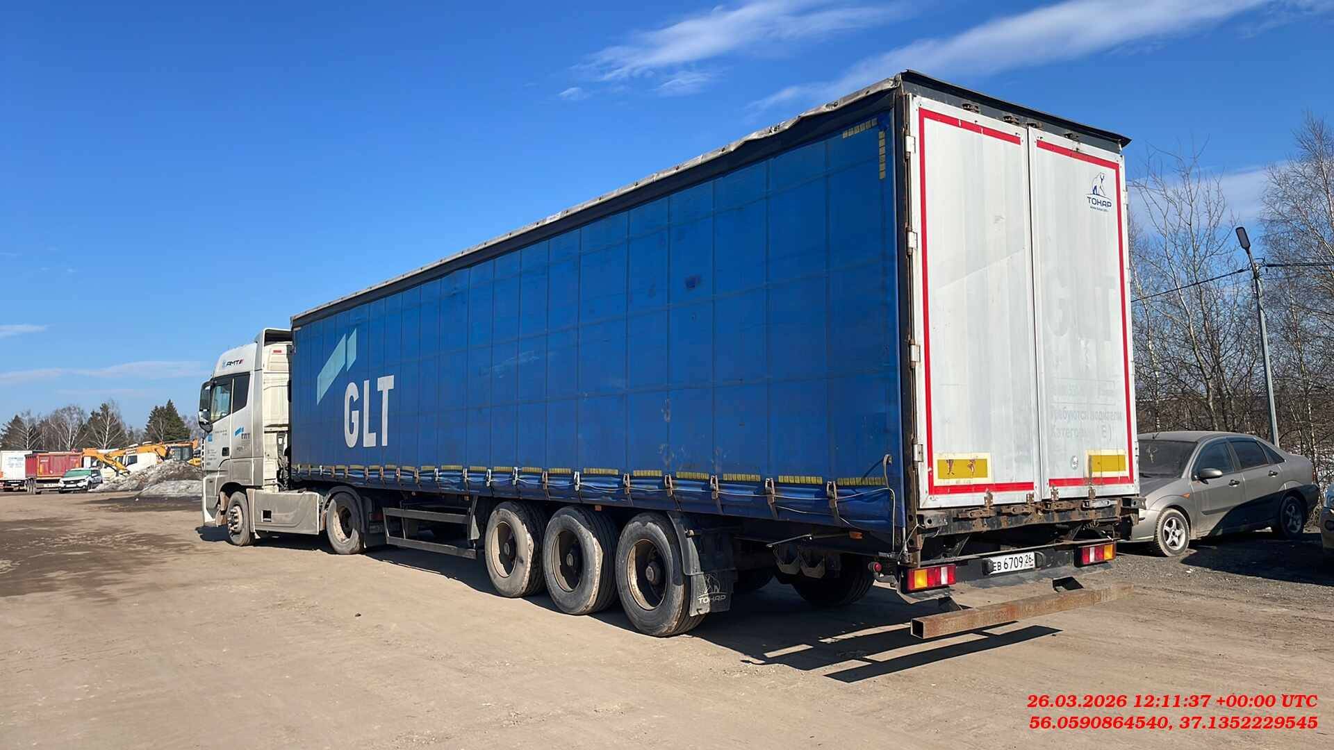 Тонар Тентованный 97461, 2018 года в лизинг