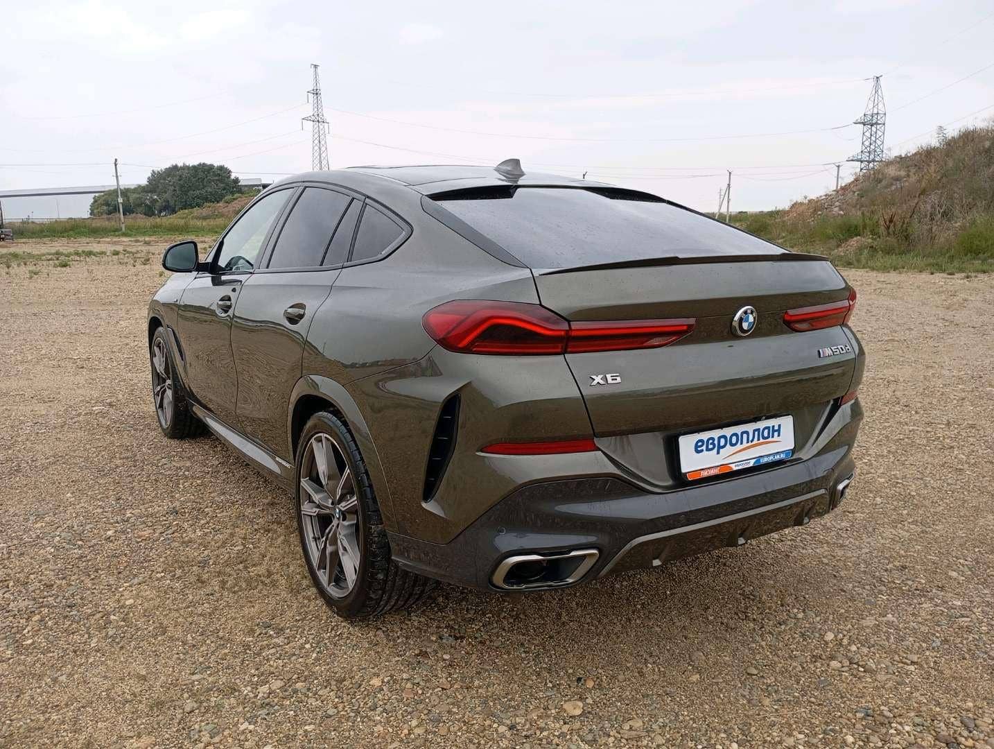 BMW X6,  125 365 км, 2020 года в лизинг