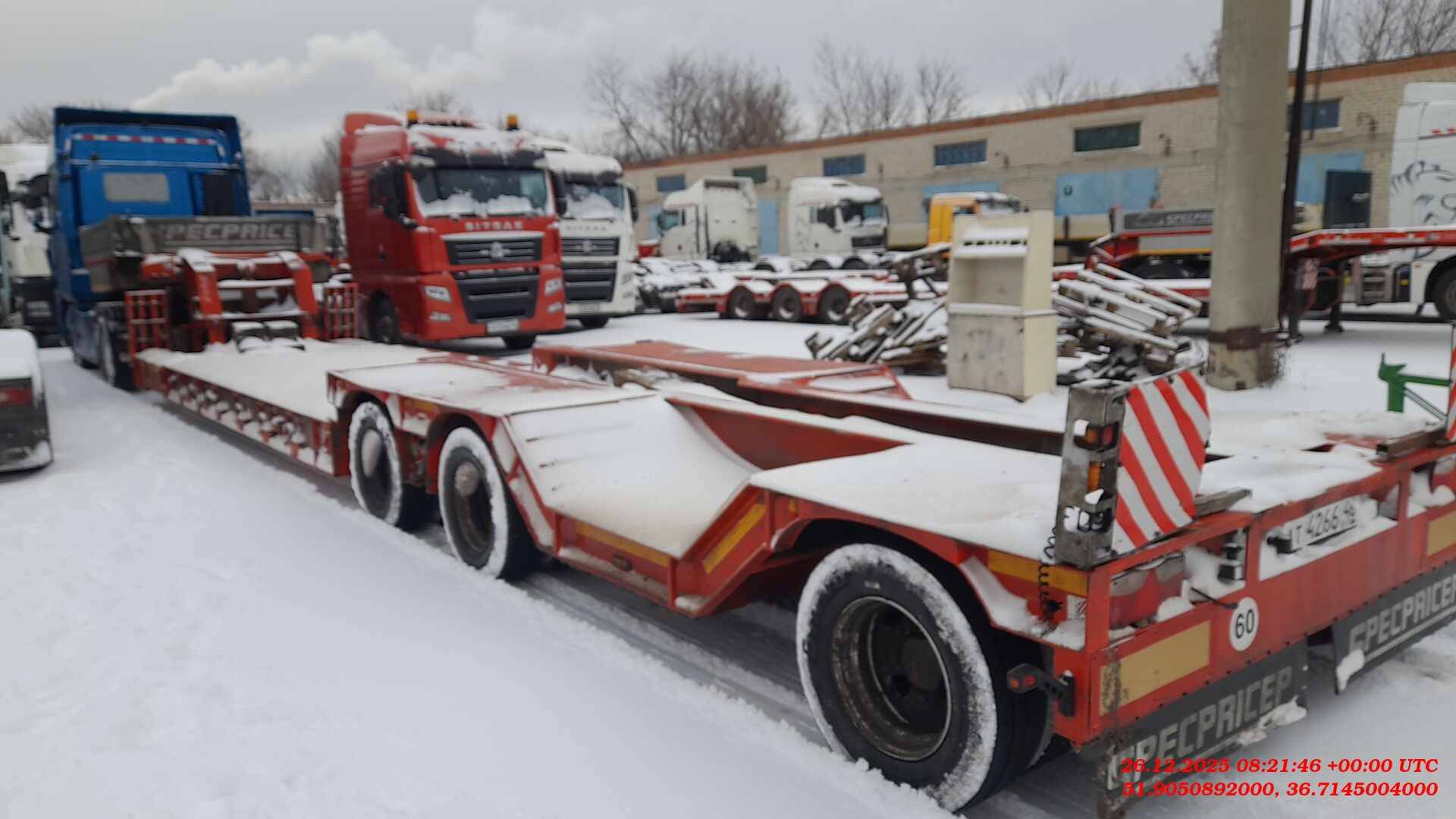 Компания СпецПрицеп Тяжеловоз низкорамный 9942D3, 2022 года в лизинг