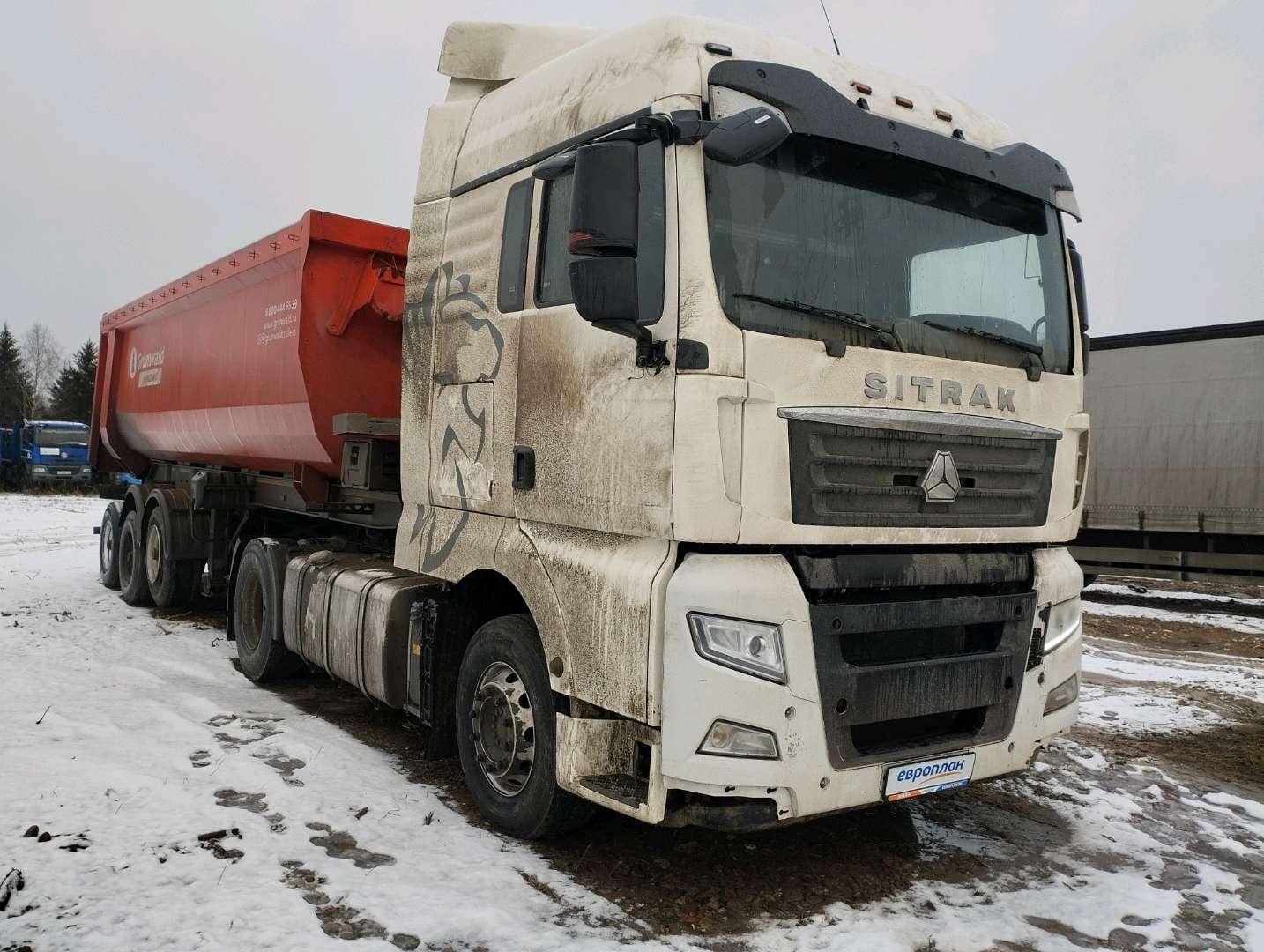 Sitrak C7H MAX ZZ4186V391HE,  599 091 км, 2023 года в лизинг