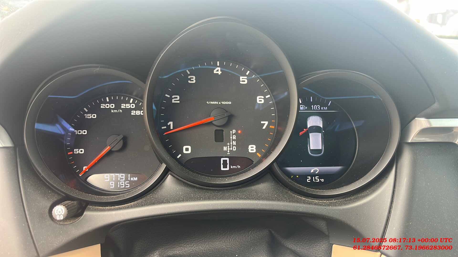 Porsche Macan,  97 791 км, 2021 года в лизинг
