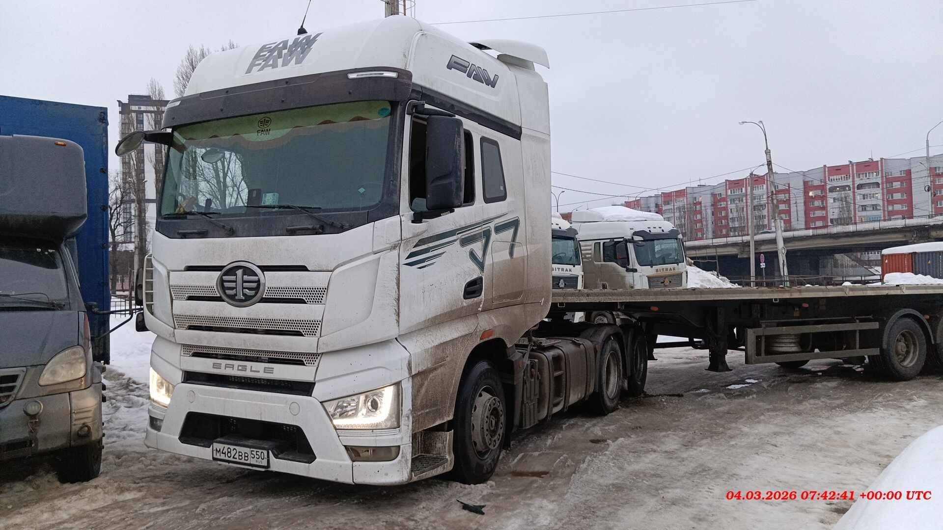 FAW CA4250P77K25T1E5 6x4,  109 487 км, 2023 года в лизинг
