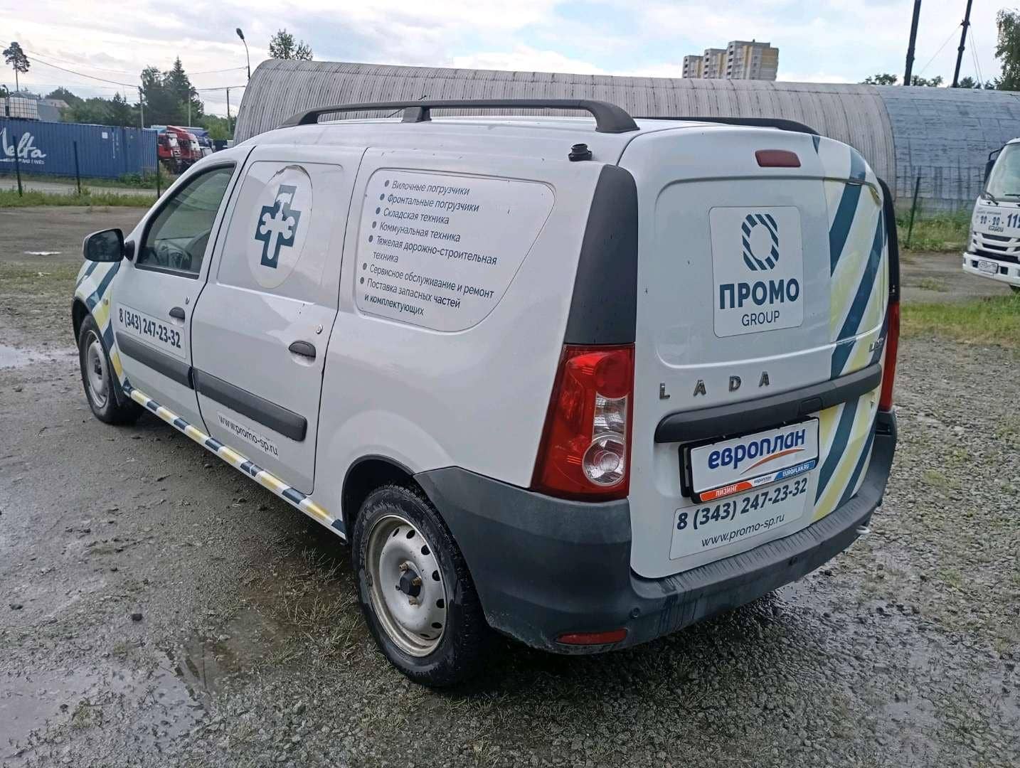 Lada Largus фургон,  112 143 км, 2020 года в лизинг