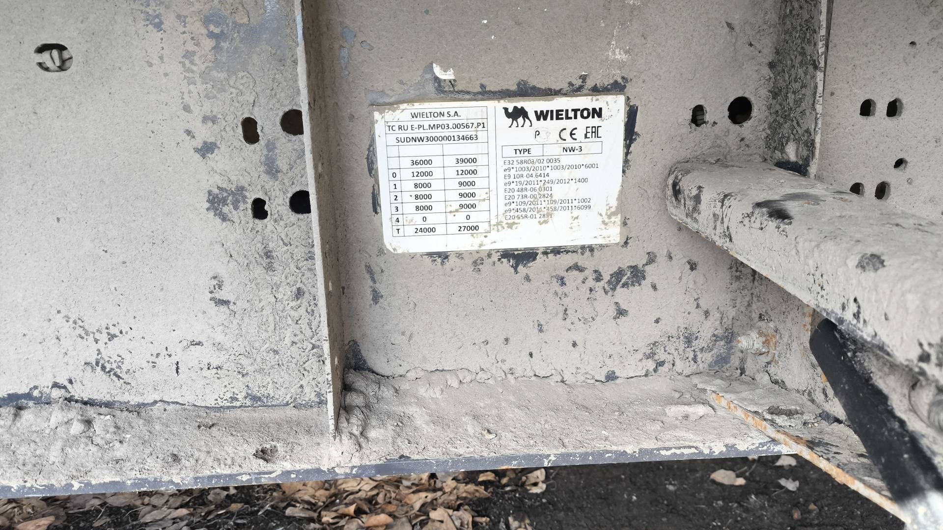 Wielton NW 3 А 44 SD, 2022 года в лизинг