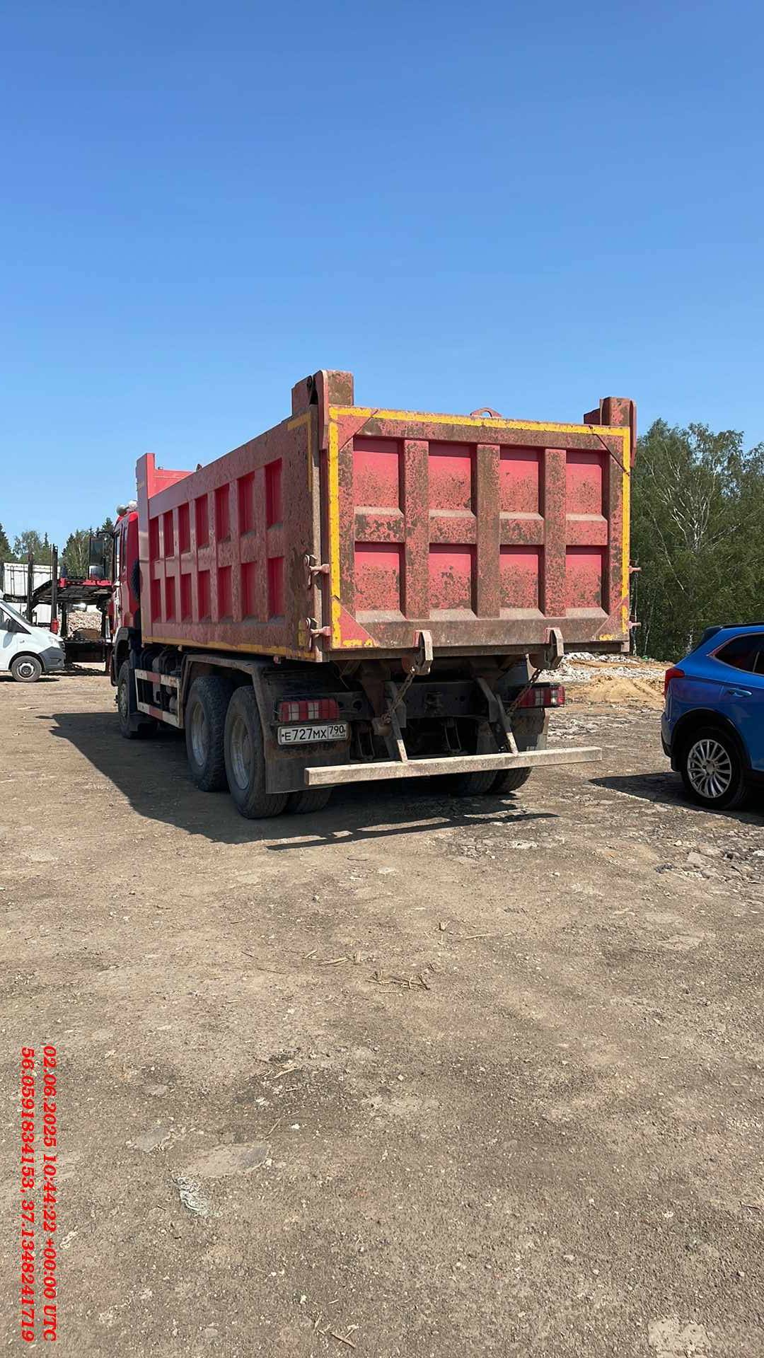 JAC N350 6x4,  52 522 км, 2021 года в лизинг