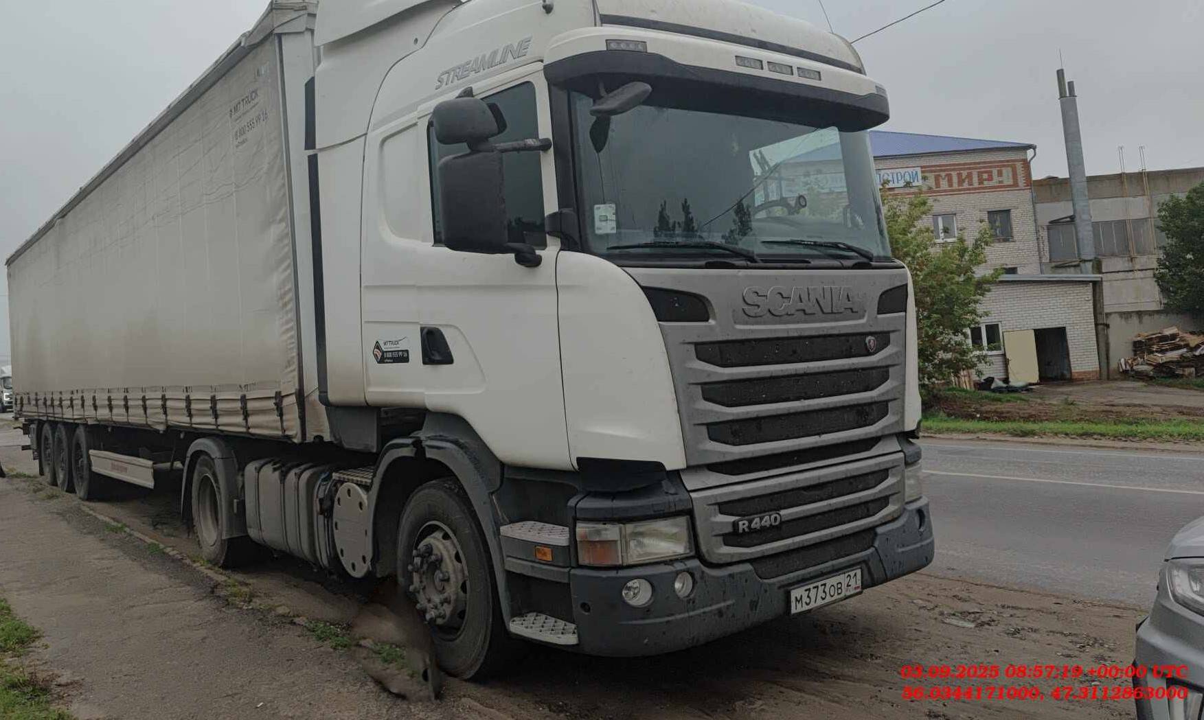 SCANIA R 440 LA4x2HNA (N),  100 000 км, 2017 года в лизинг