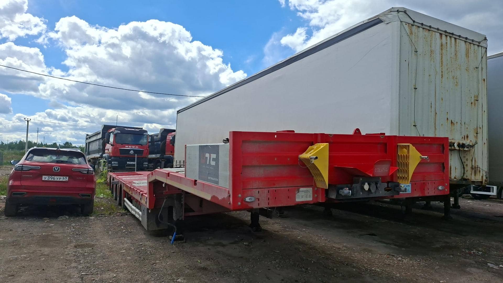 Lider Trailer LOWBED 4 axels,  100 000 км, 2024 года в лизинг
