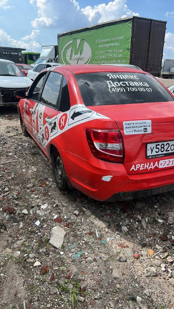 Lada Granta седан,  5 000 км, 2023 года в лизинг